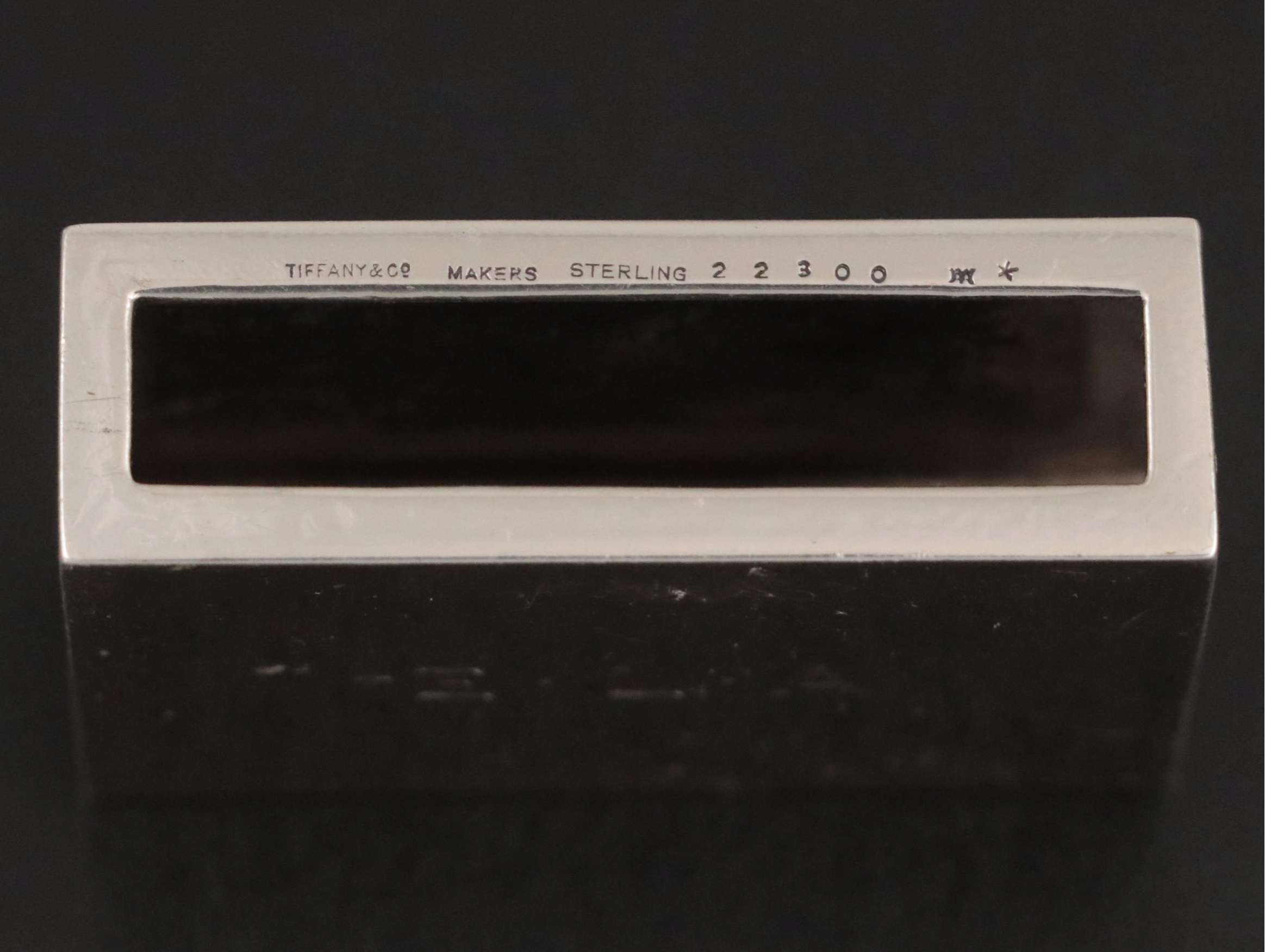 Tiffany & Co. Sterling Shell Nut Bowl with Matchbox Holder, Mid-20th Century