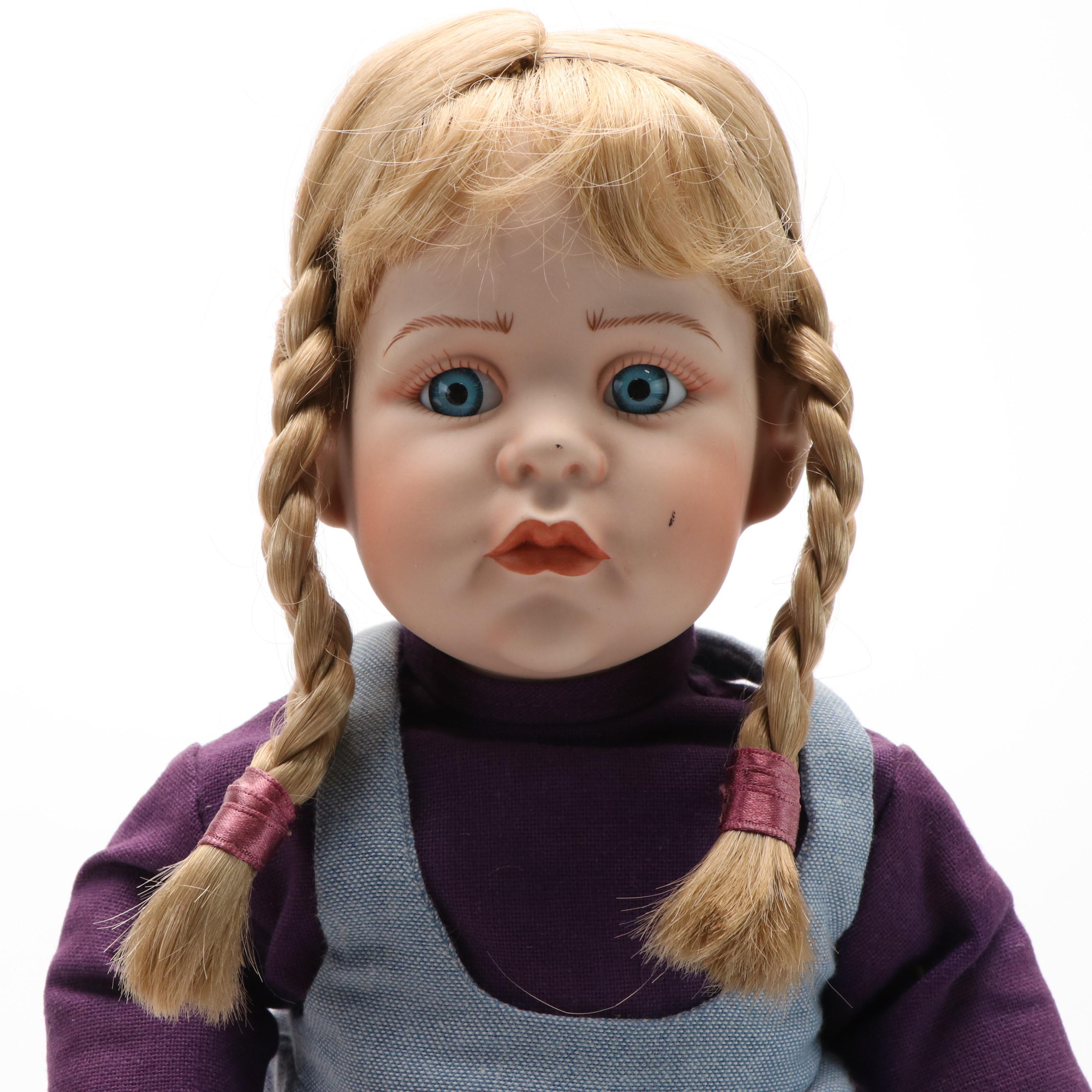 Heritage Mint, Brinn's, Geppeddo and Other Porcelain Dolls