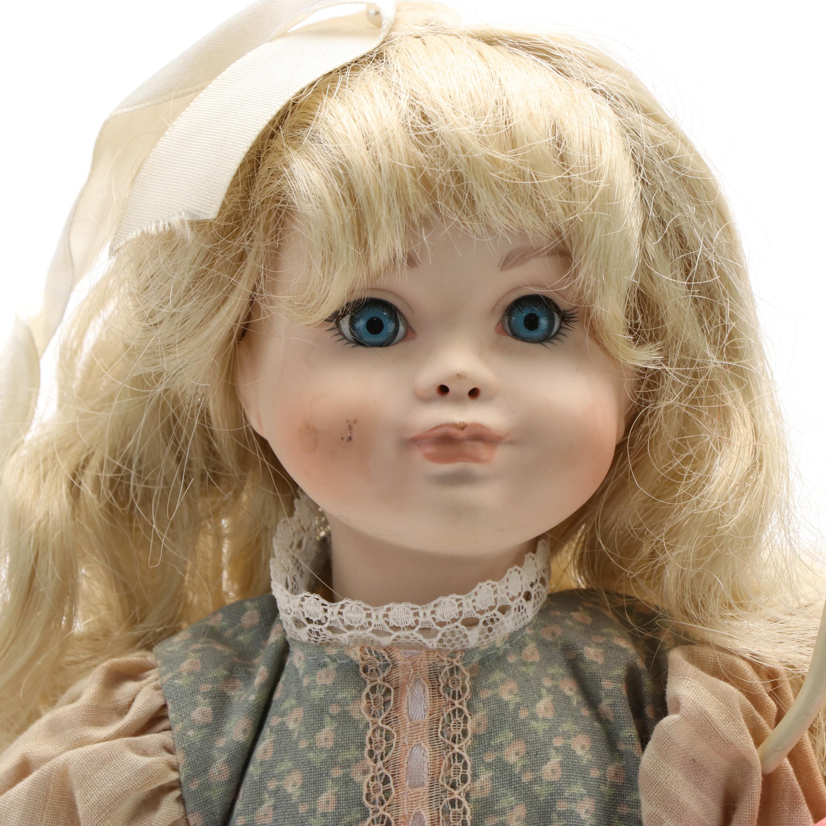 Heritage Mint, Brinn's, Geppeddo and Other Porcelain Dolls