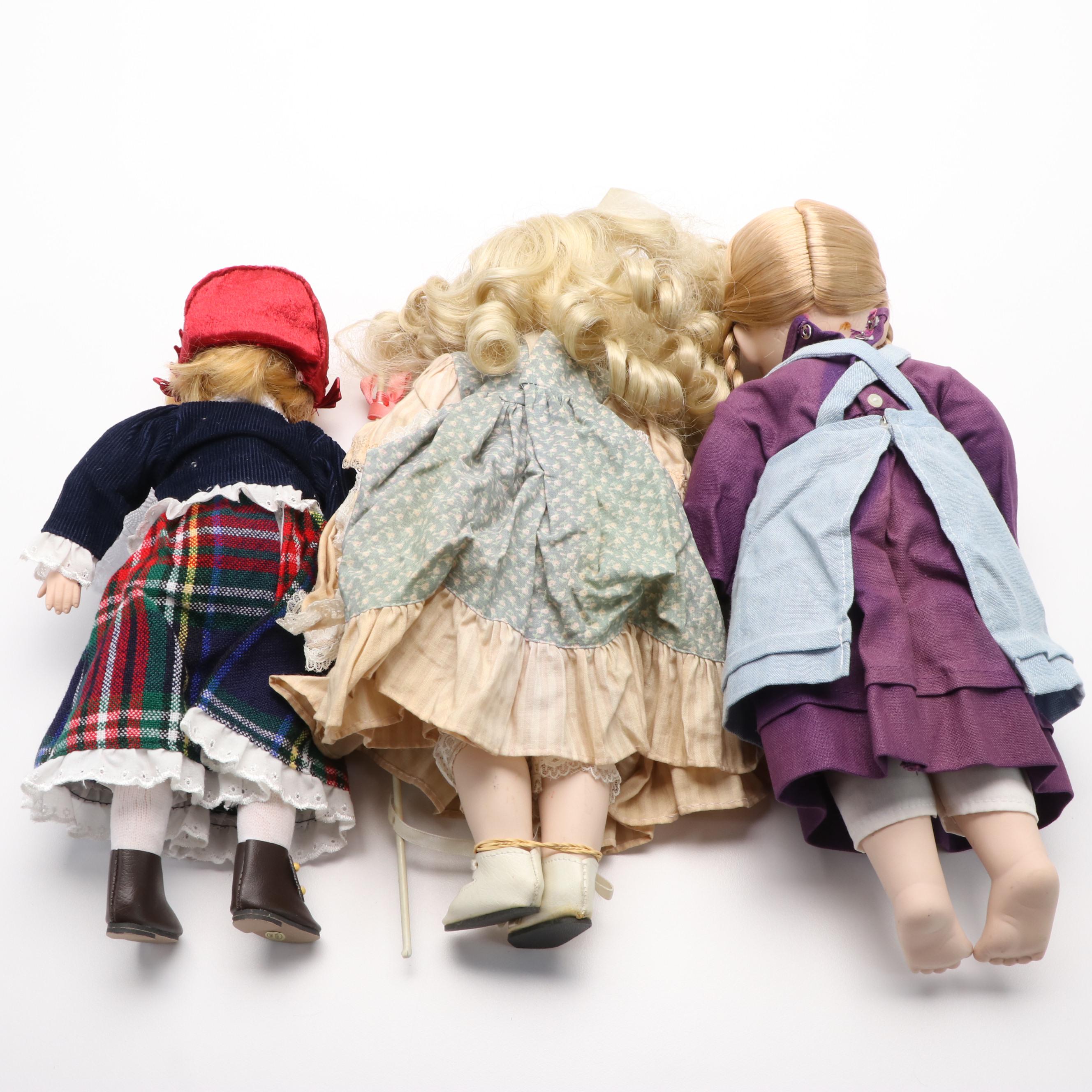 Heritage Mint, Brinn's, Geppeddo and Other Porcelain Dolls
