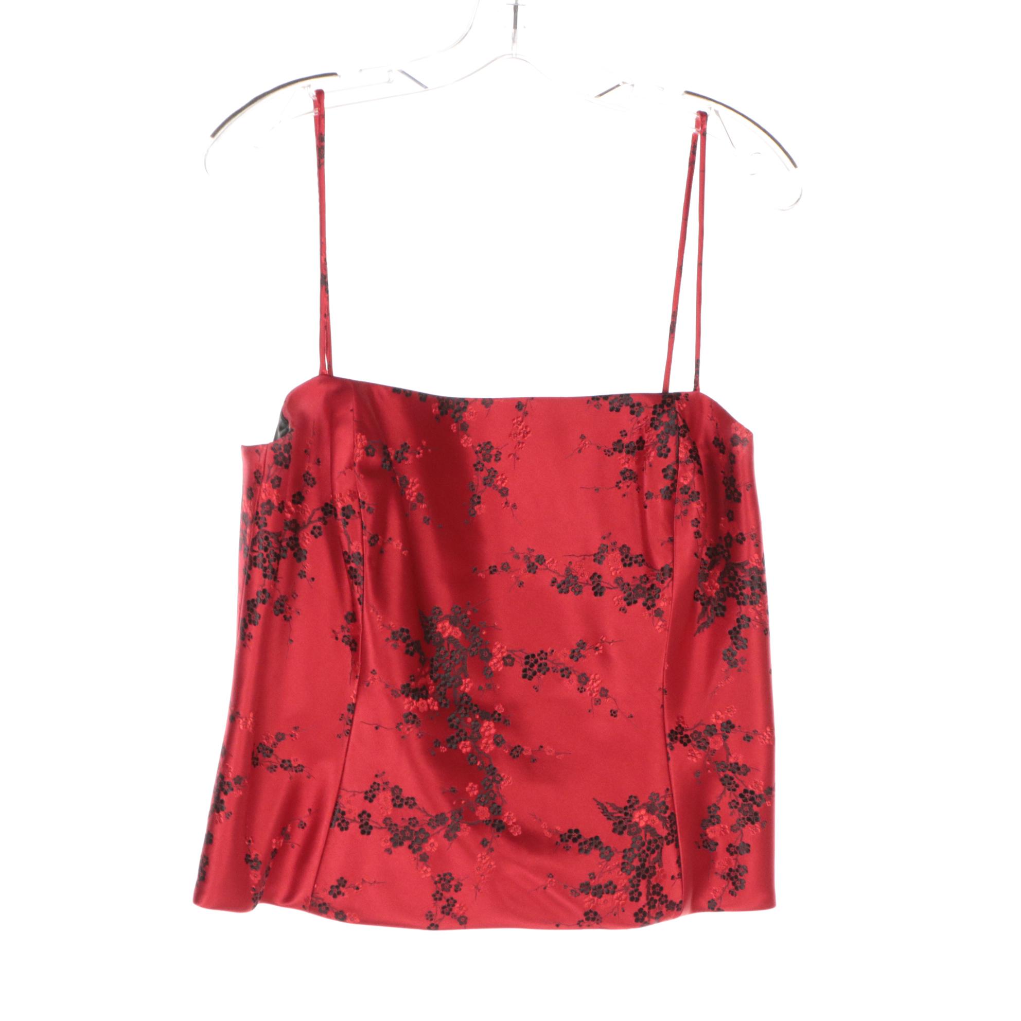 Shanghai Tang Silk Mandarin Jackets and Flores & Flores Brocade Jacket and Top