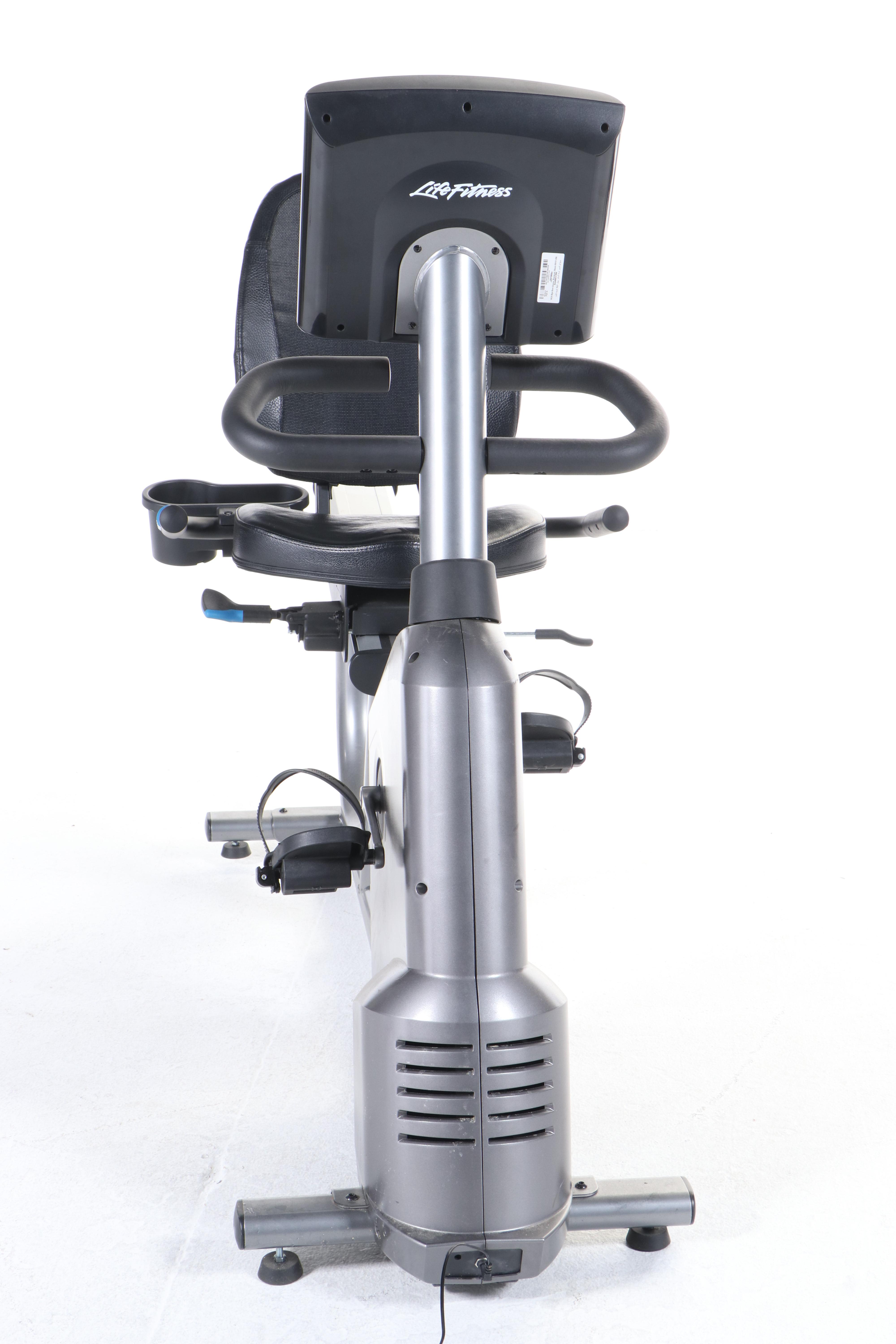 Life Fitness RS3 Recumbent Stationary Bike With Digital Display