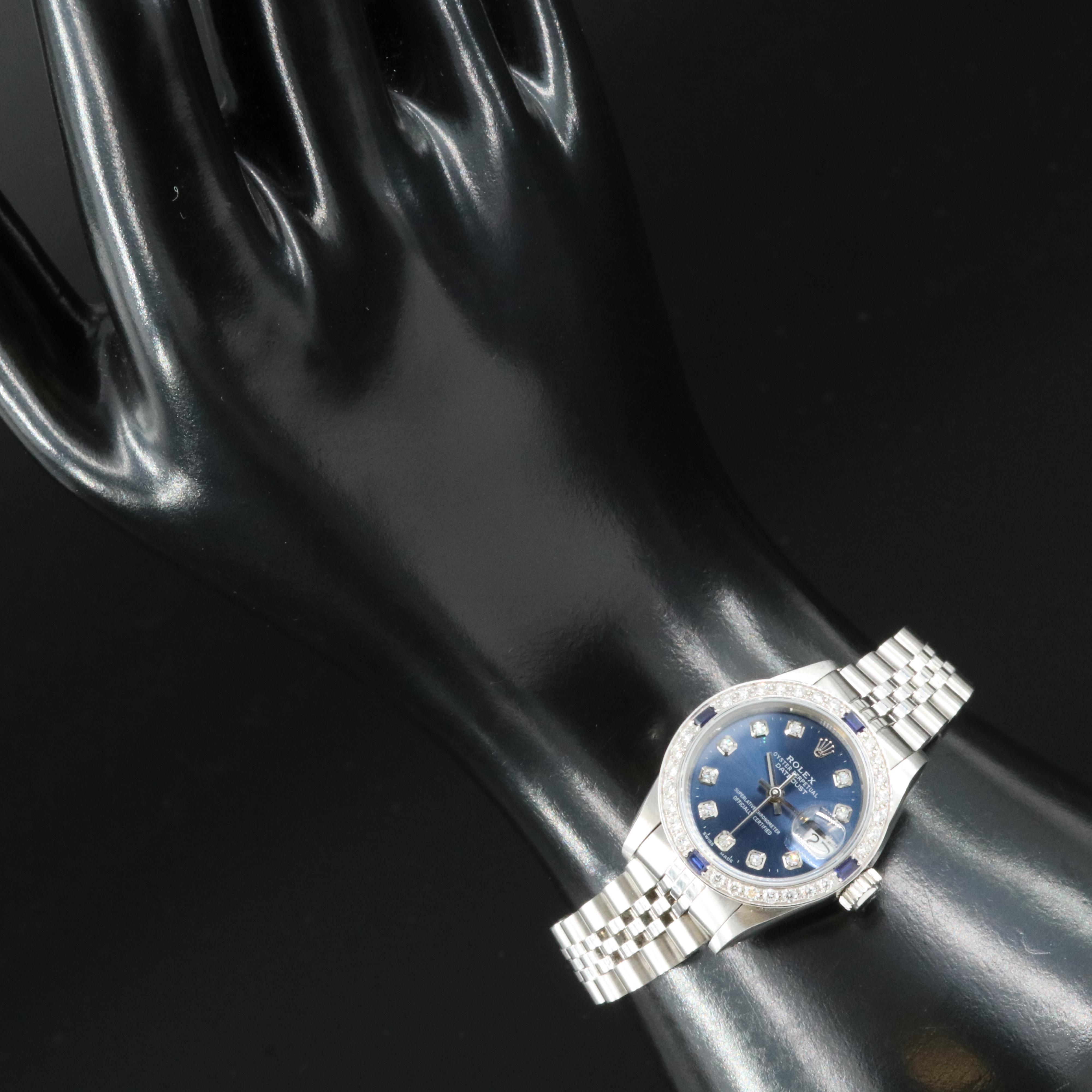 1991 Custom Rolex Datejust Watch