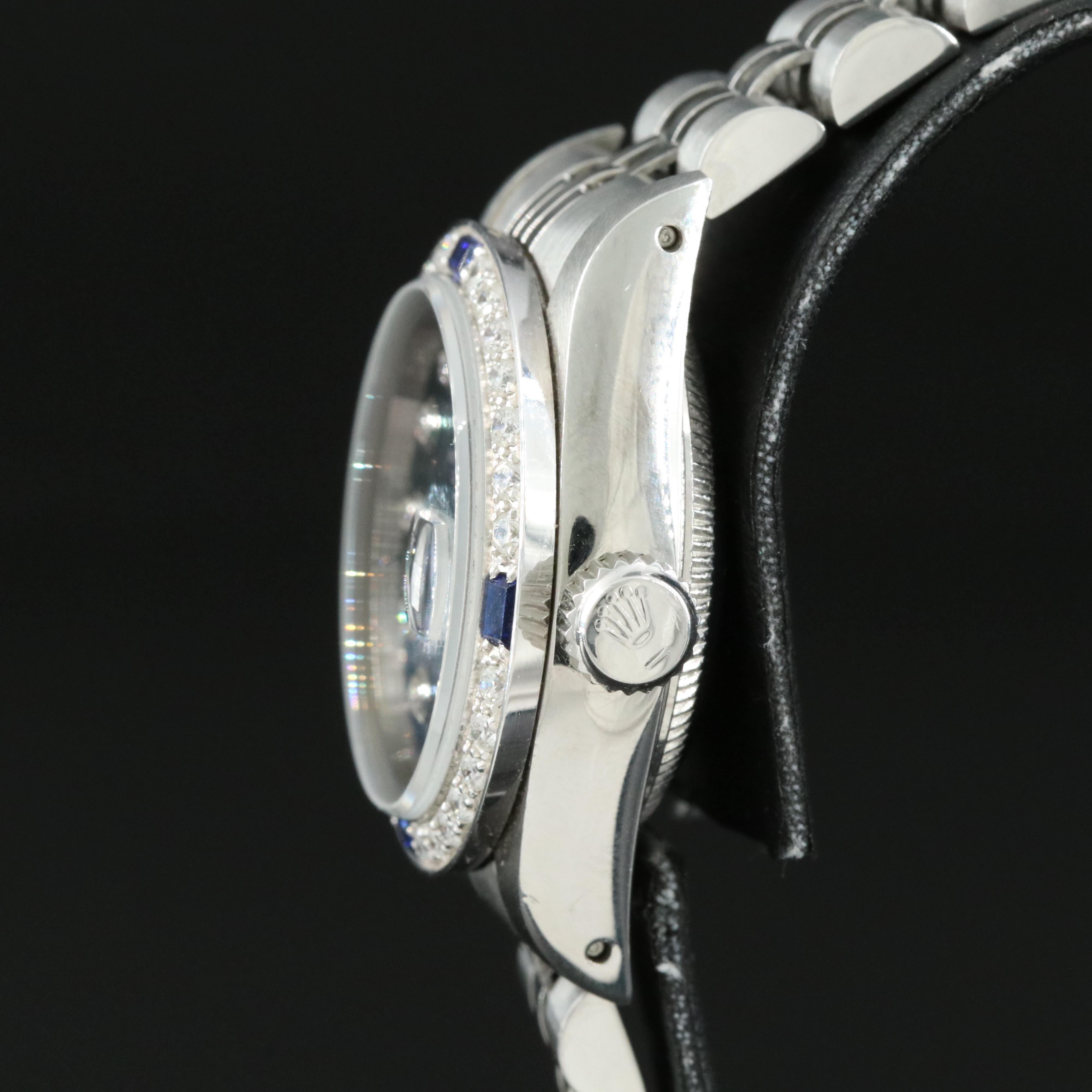 1991 Custom Rolex Datejust Watch