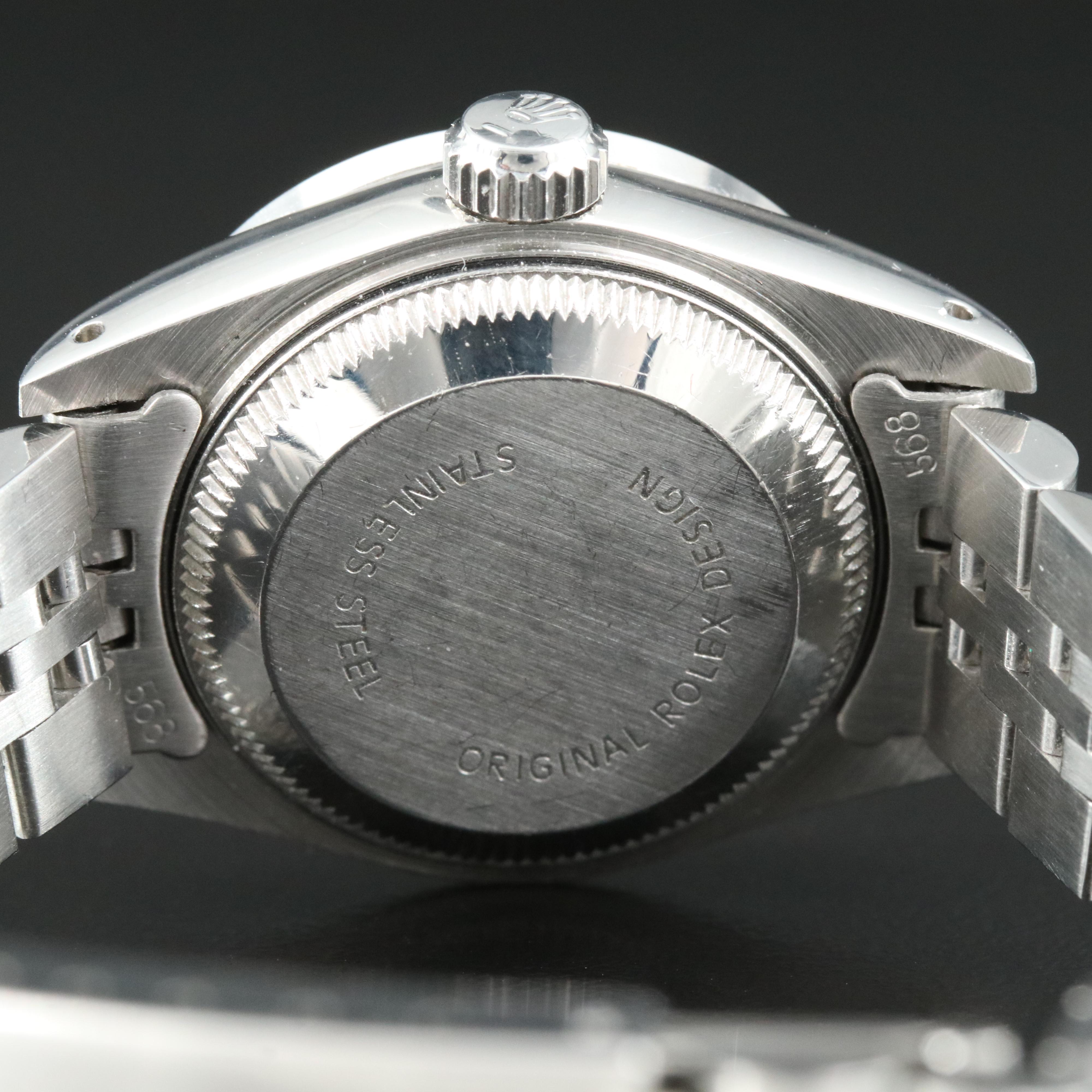 1991 Custom Rolex Datejust Watch
