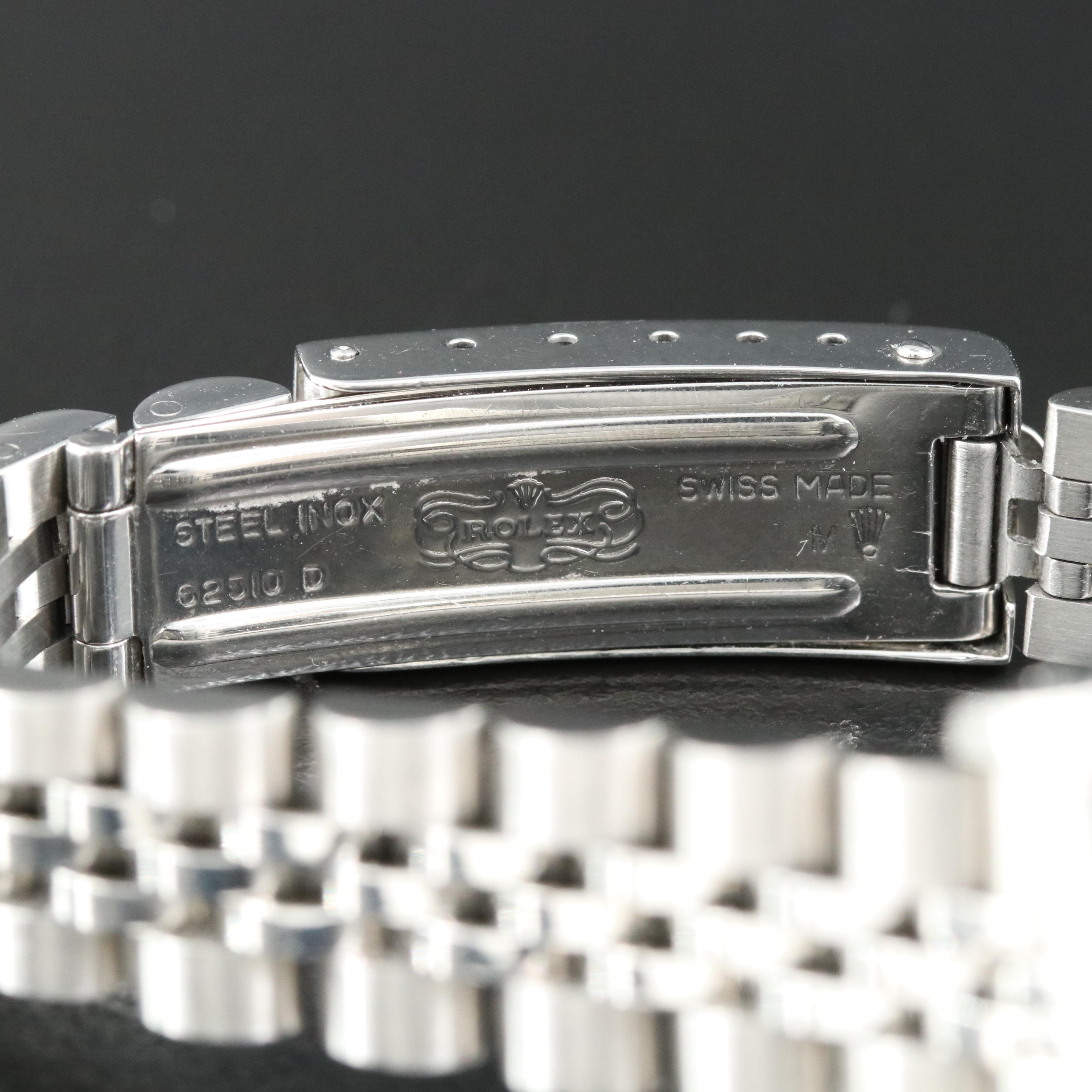 1991 Custom Rolex Datejust Watch