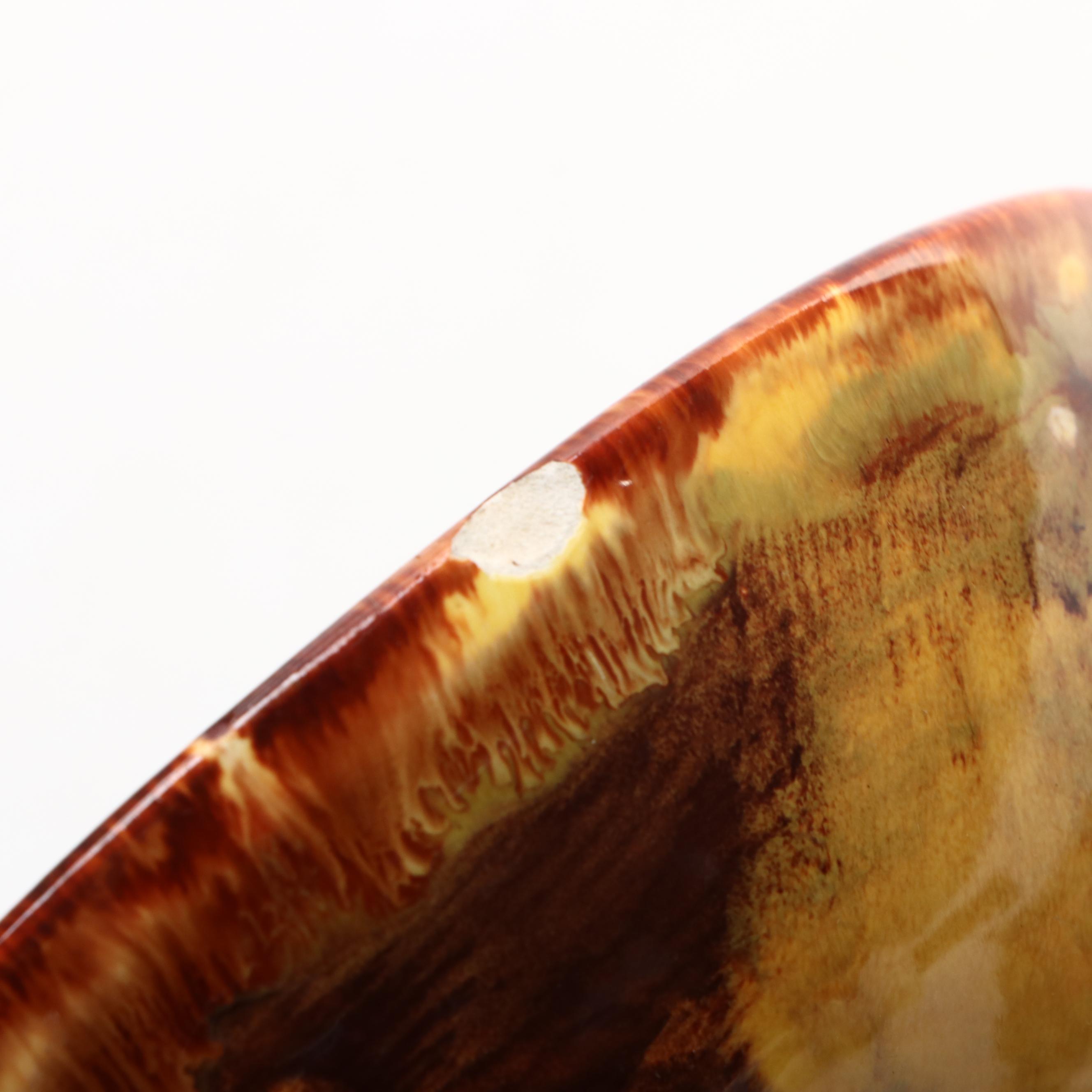 Drip Glazed and Other Pottery and Murano Glass Ashtrays, Mid to Late 20th C