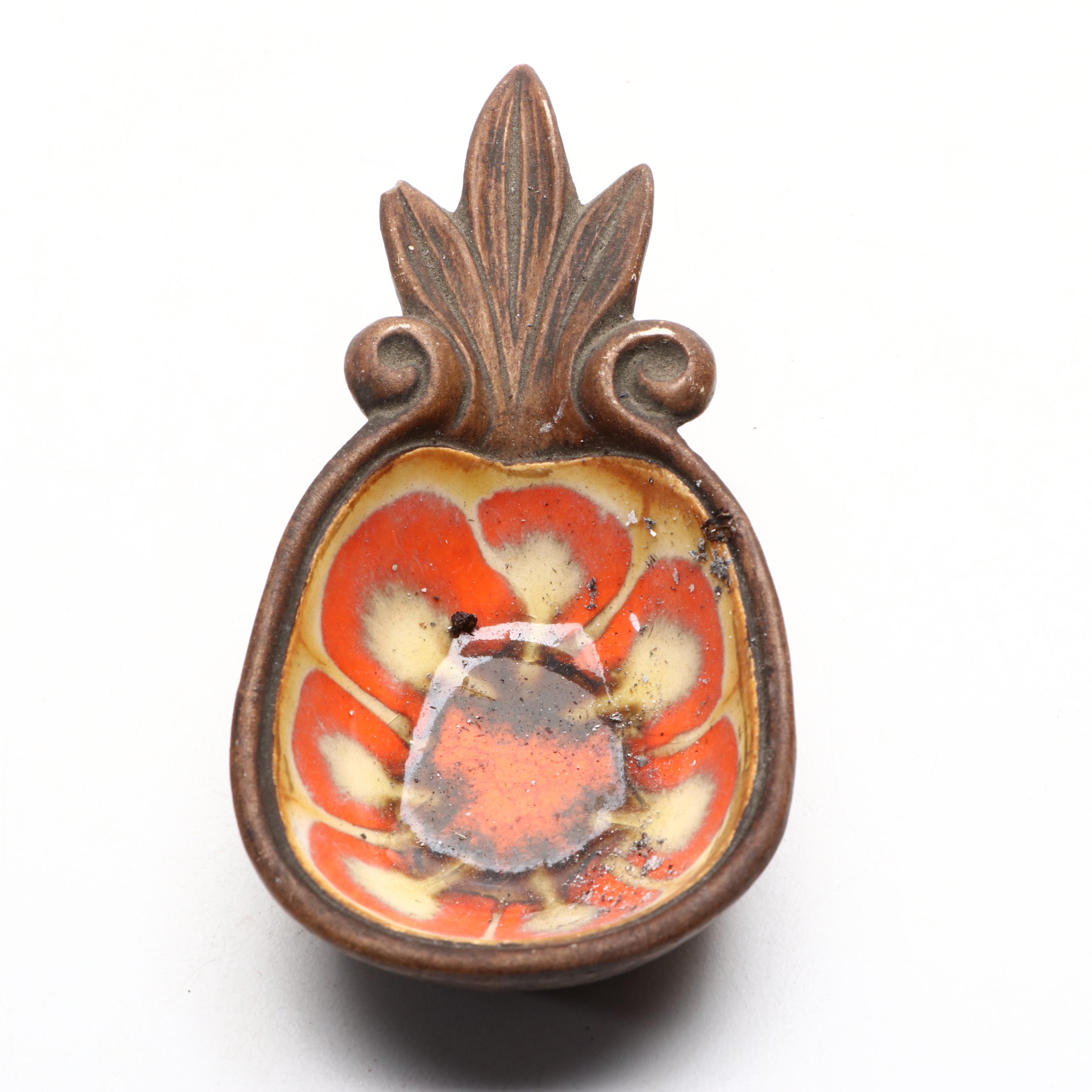 Drip Glazed and Other Pottery and Murano Glass Ashtrays, Mid to Late 20th C