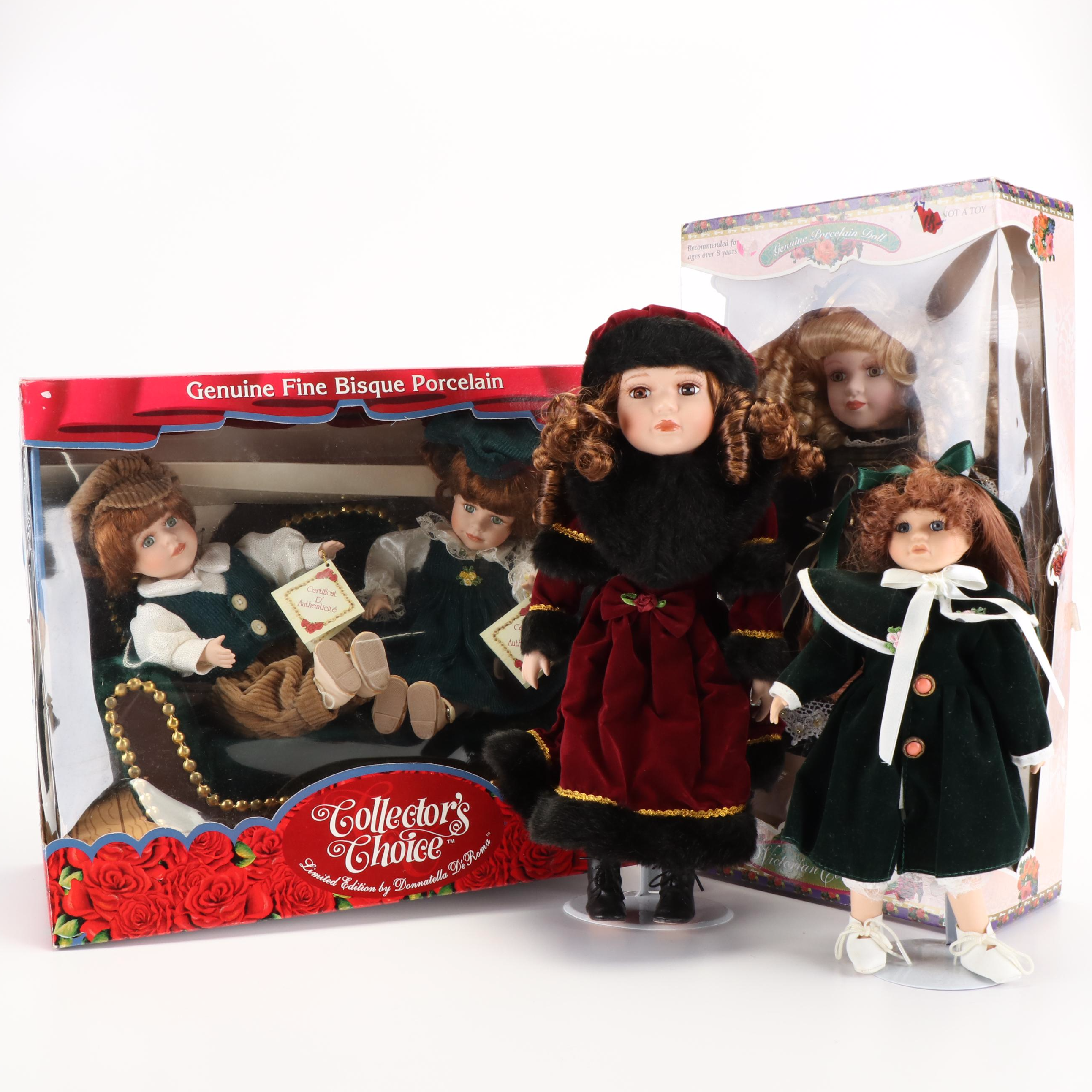 The Brass Key Victorian Collection and Other Porcelain Dolls