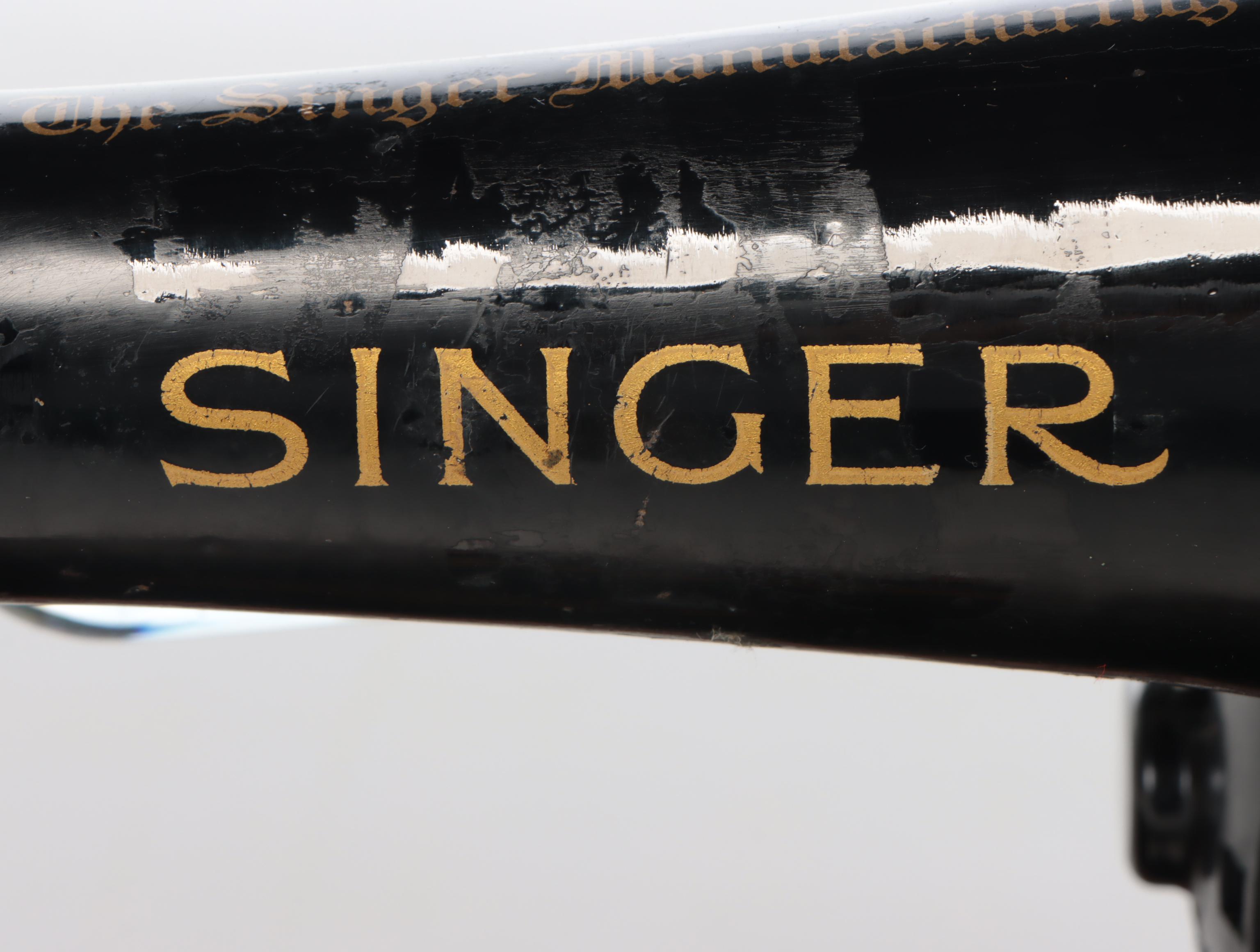 Singer Portable Electric Sewing Machine, Mid-20th Century