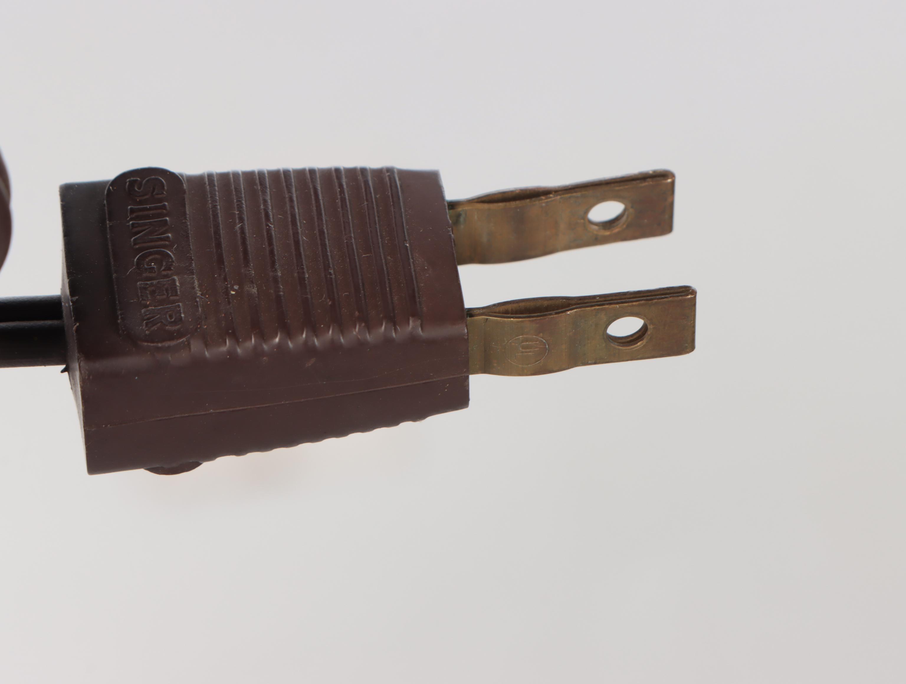 Singer Portable Electric Sewing Machine, Mid-20th Century