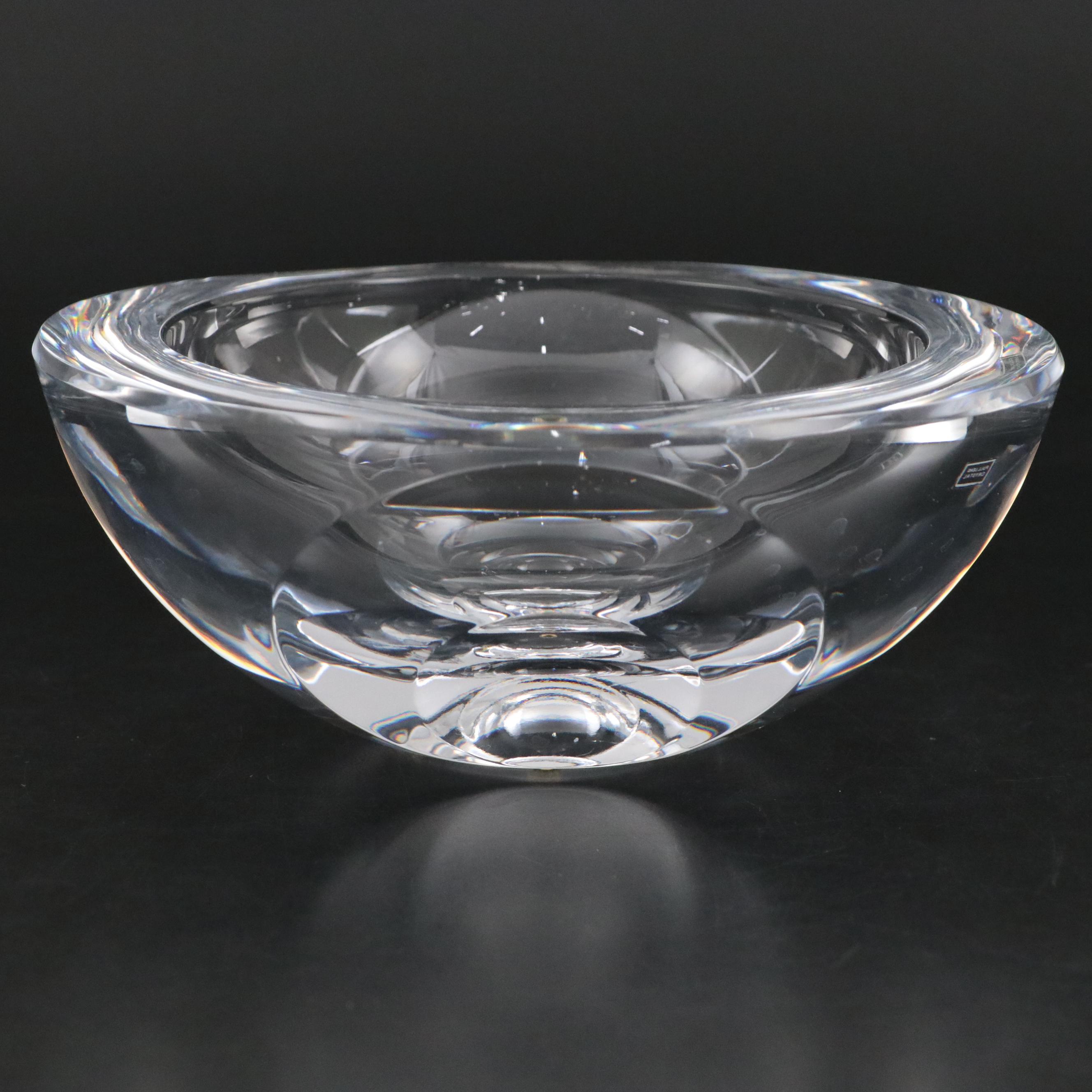 Nambé Crystal Bowl