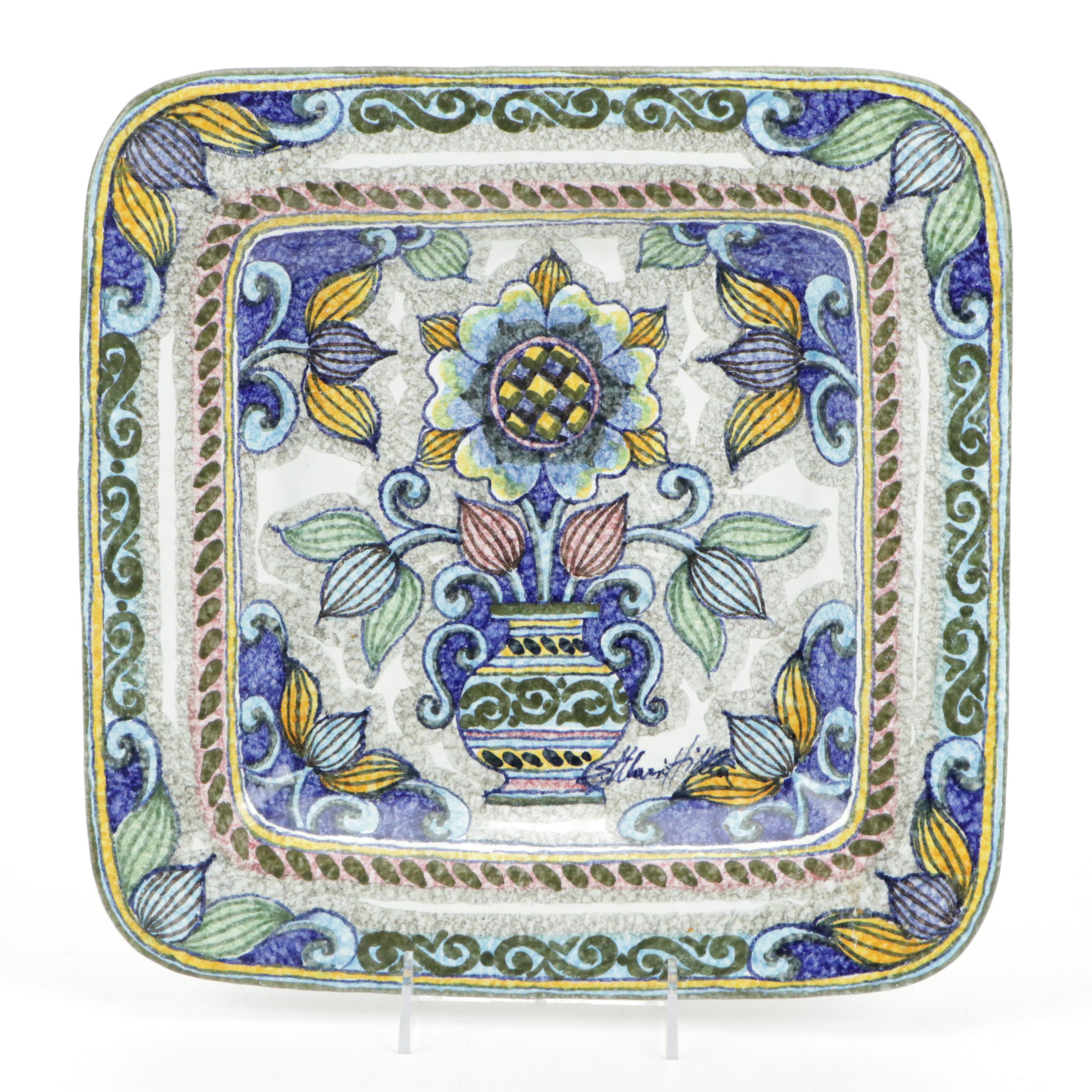 Italian Majolica Decorative Plate and Platter | EBTH