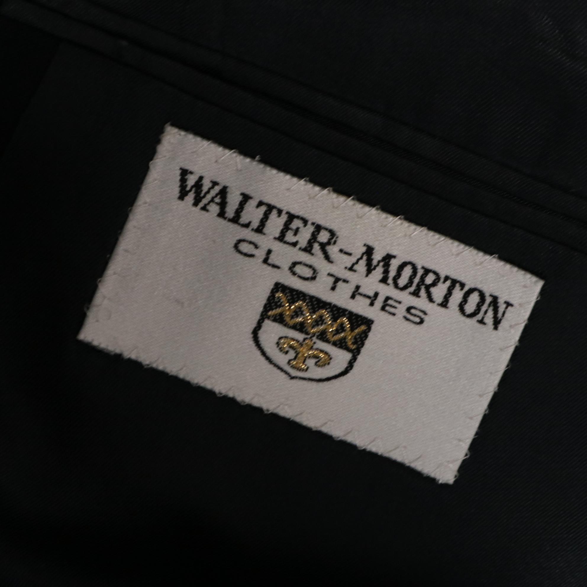 Men's Walter-Morton Wool and Cashmere Two-Piece Suits in Garment Bags