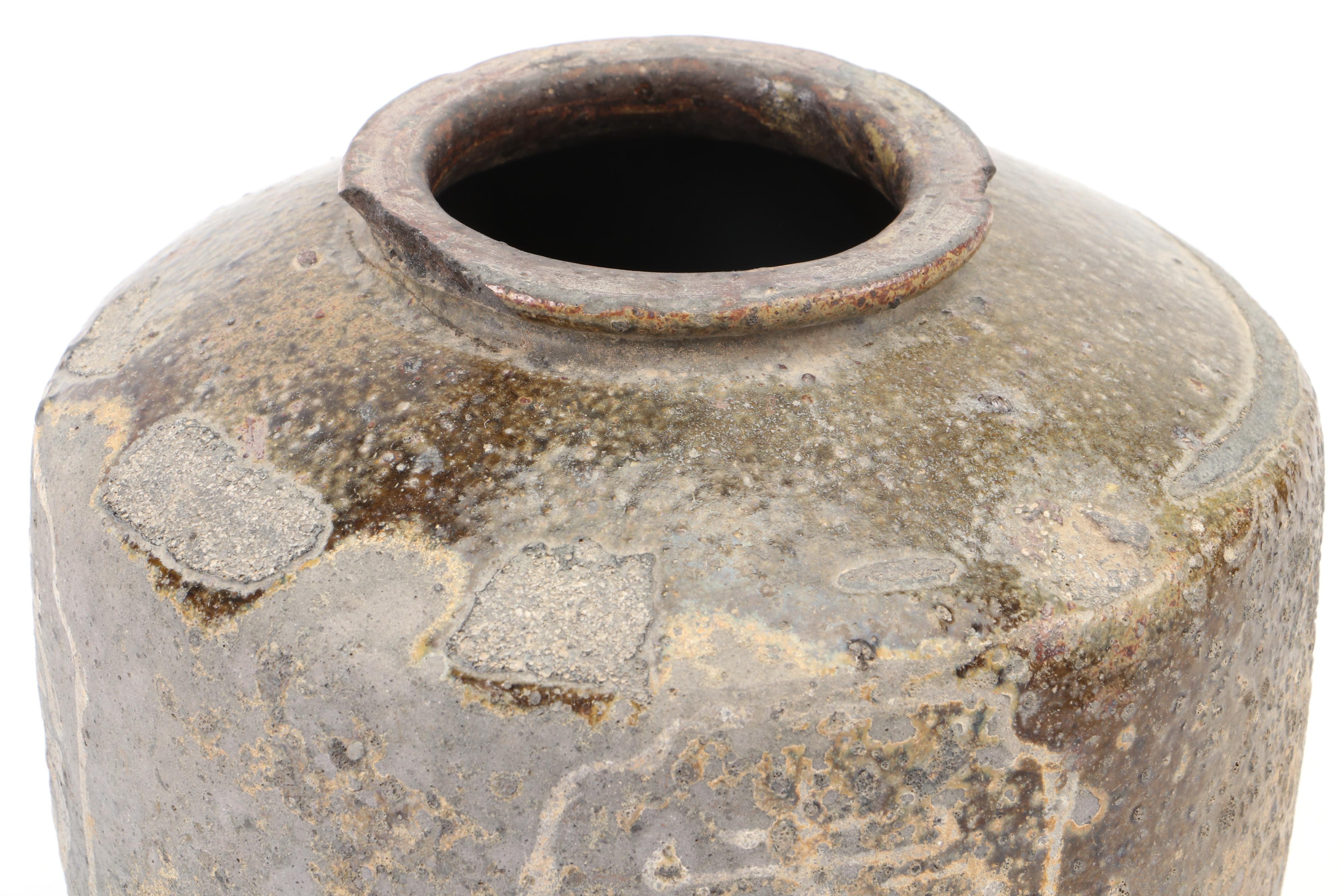 Asian Earthenware Jar