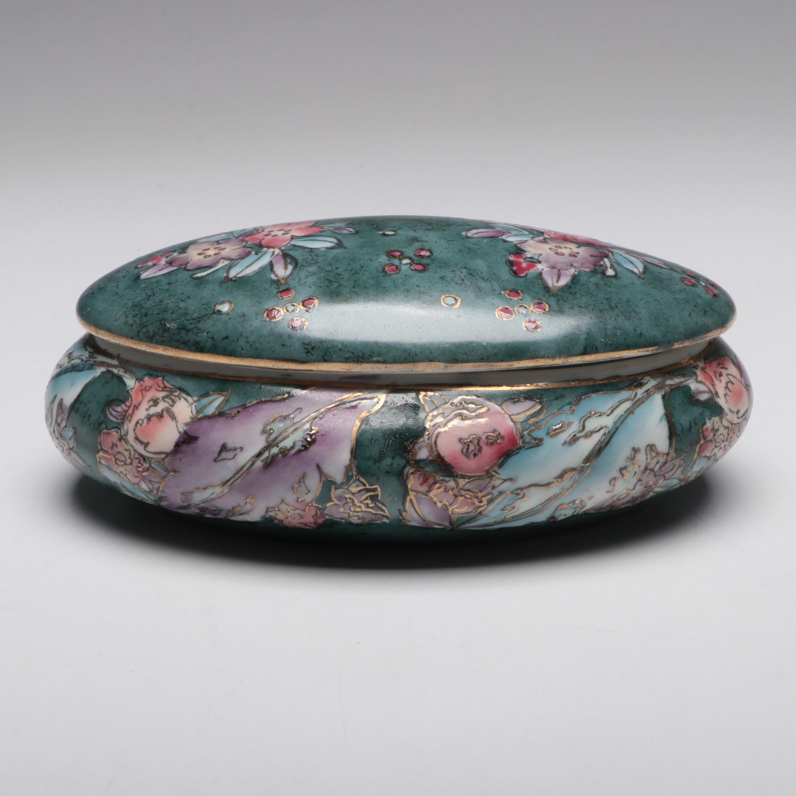 Tahari Mirrored Vanity Boxes with Perfume Bottles and More Vanity Accessories