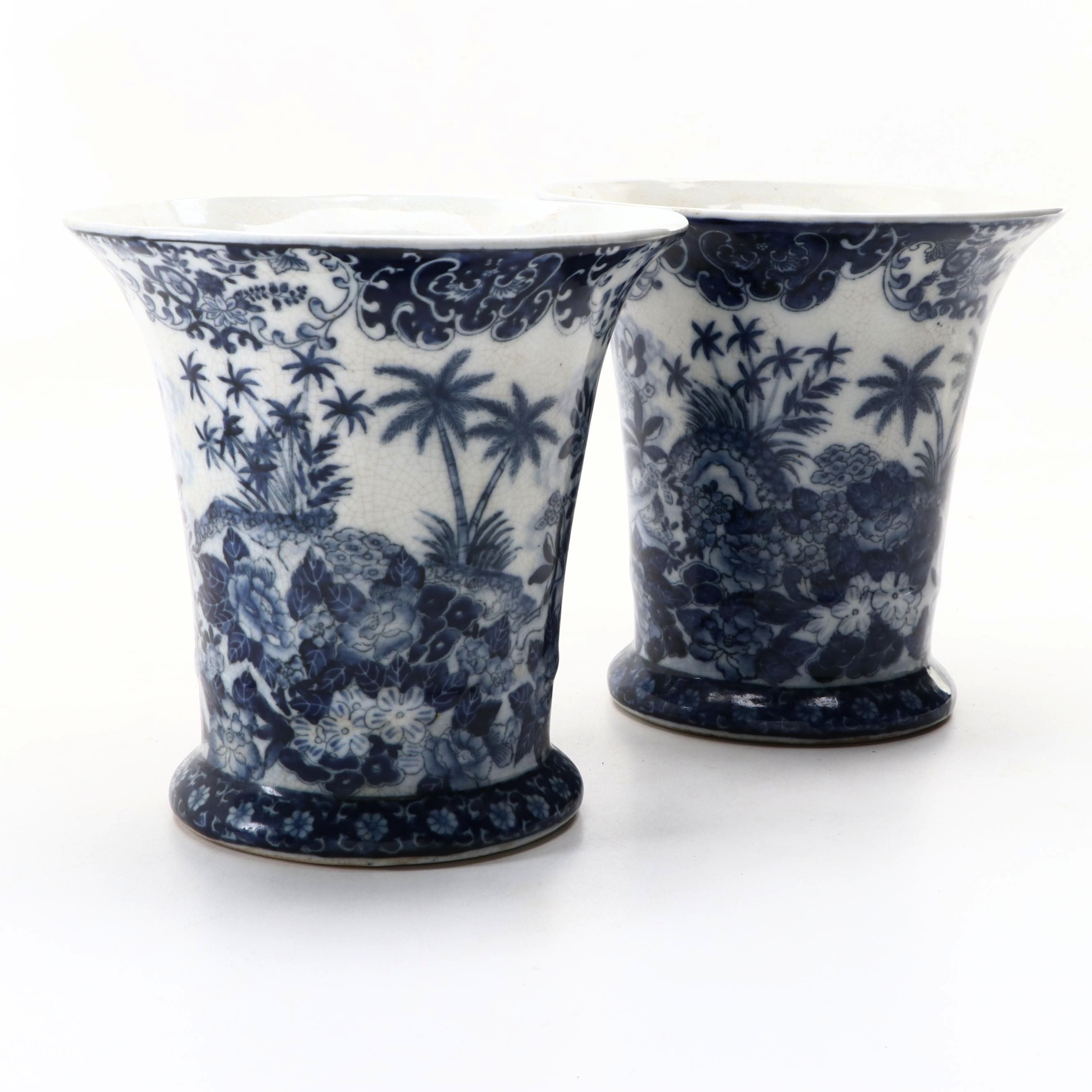 Chinese Yong Sheng Tang Zhi Porcelain Vases, Mid-20th Century
