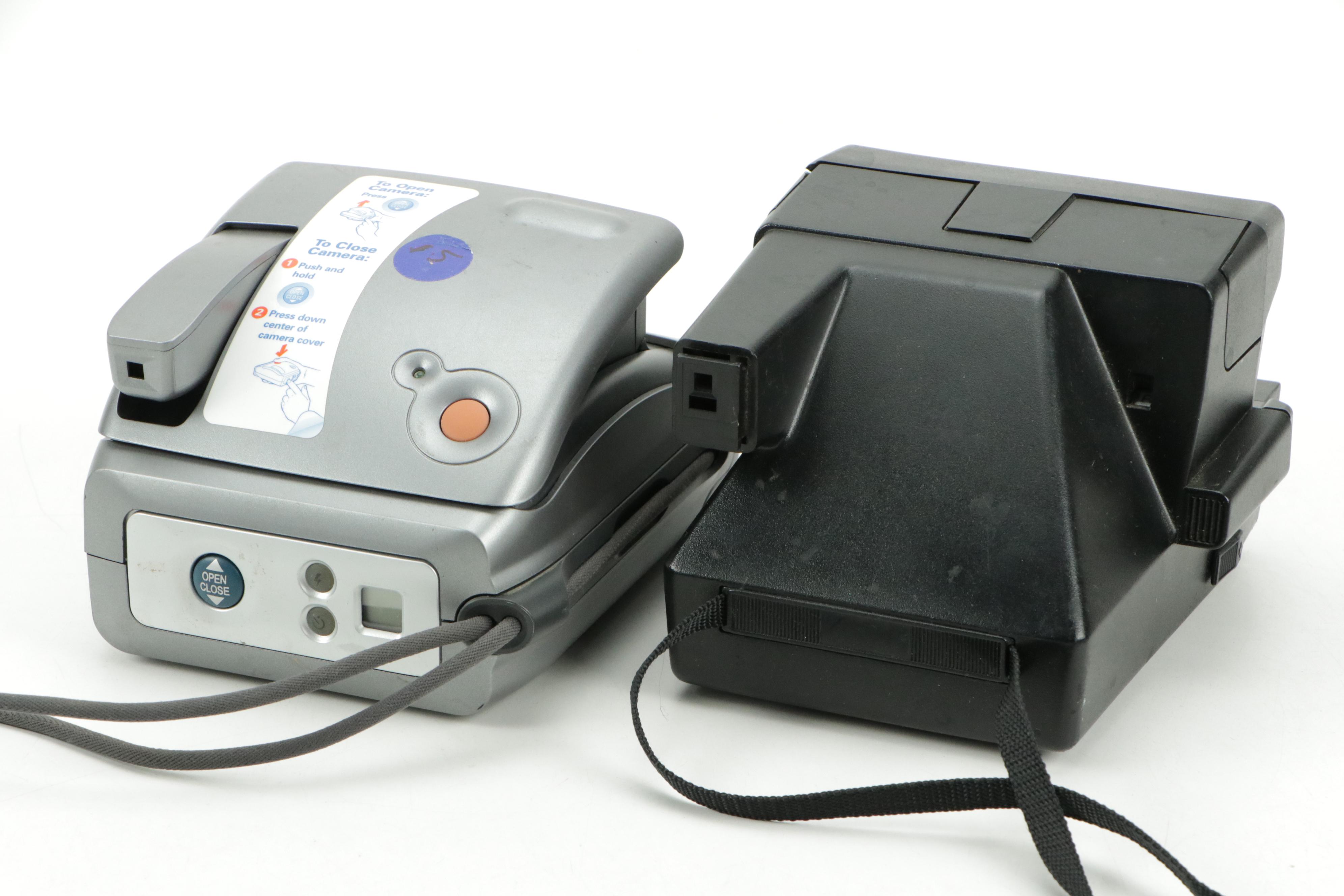 Polaroid Instant Cameras with Flashbulbs, Manuals, More