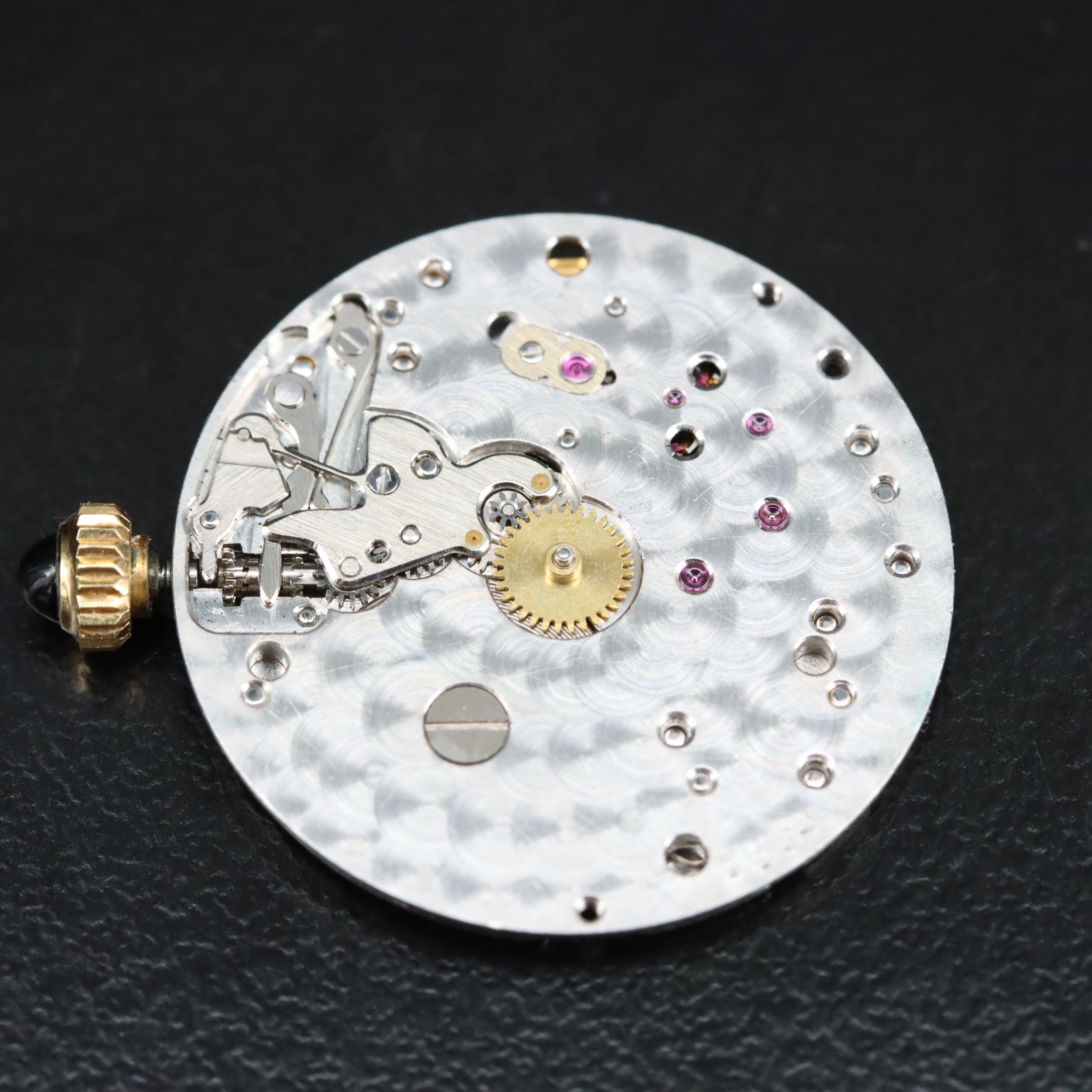 LeCoultre and Zenith Stem Wind Watch Movements