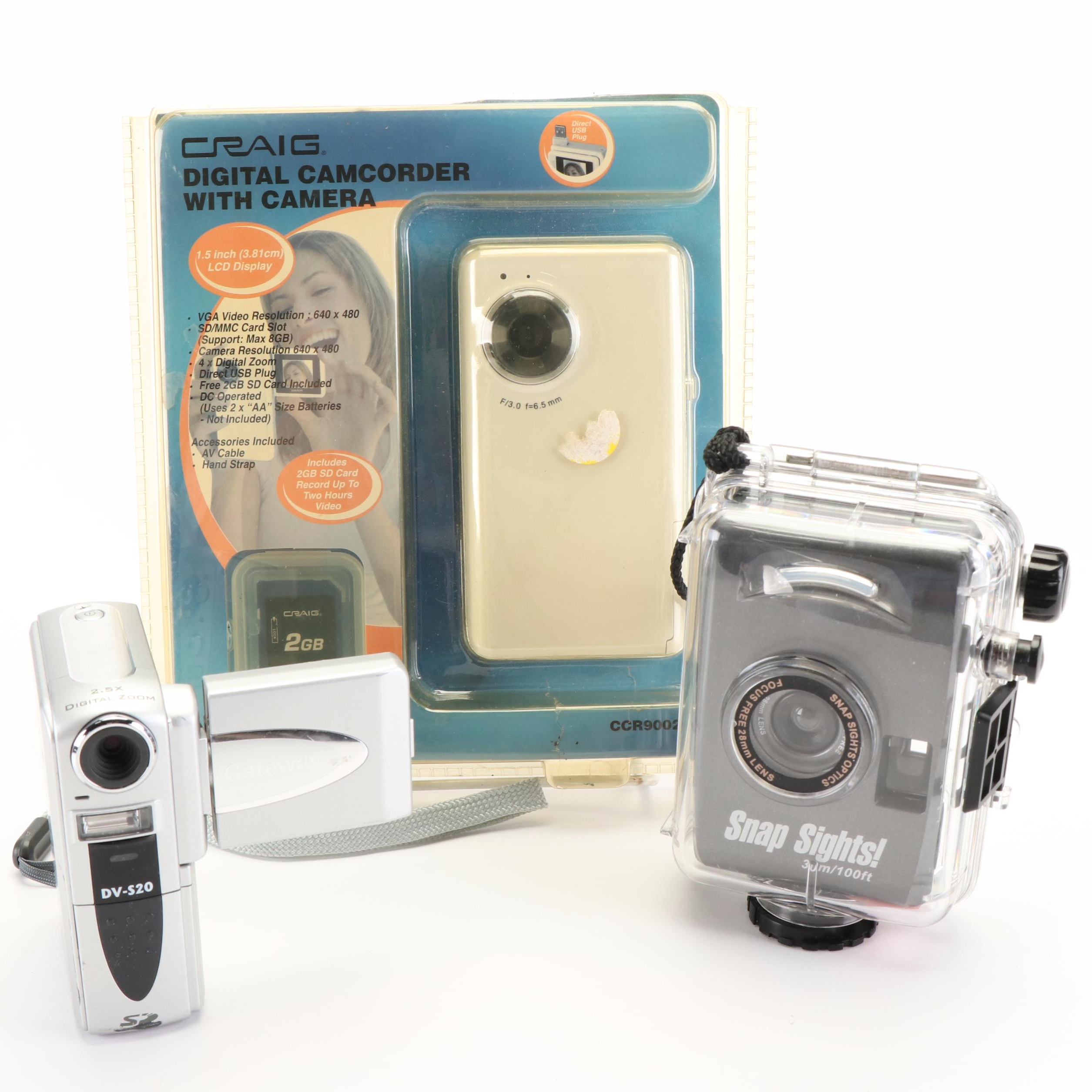 Vivitar Series 1 500PZ Camera and 600 Instant Pocket Camera with More