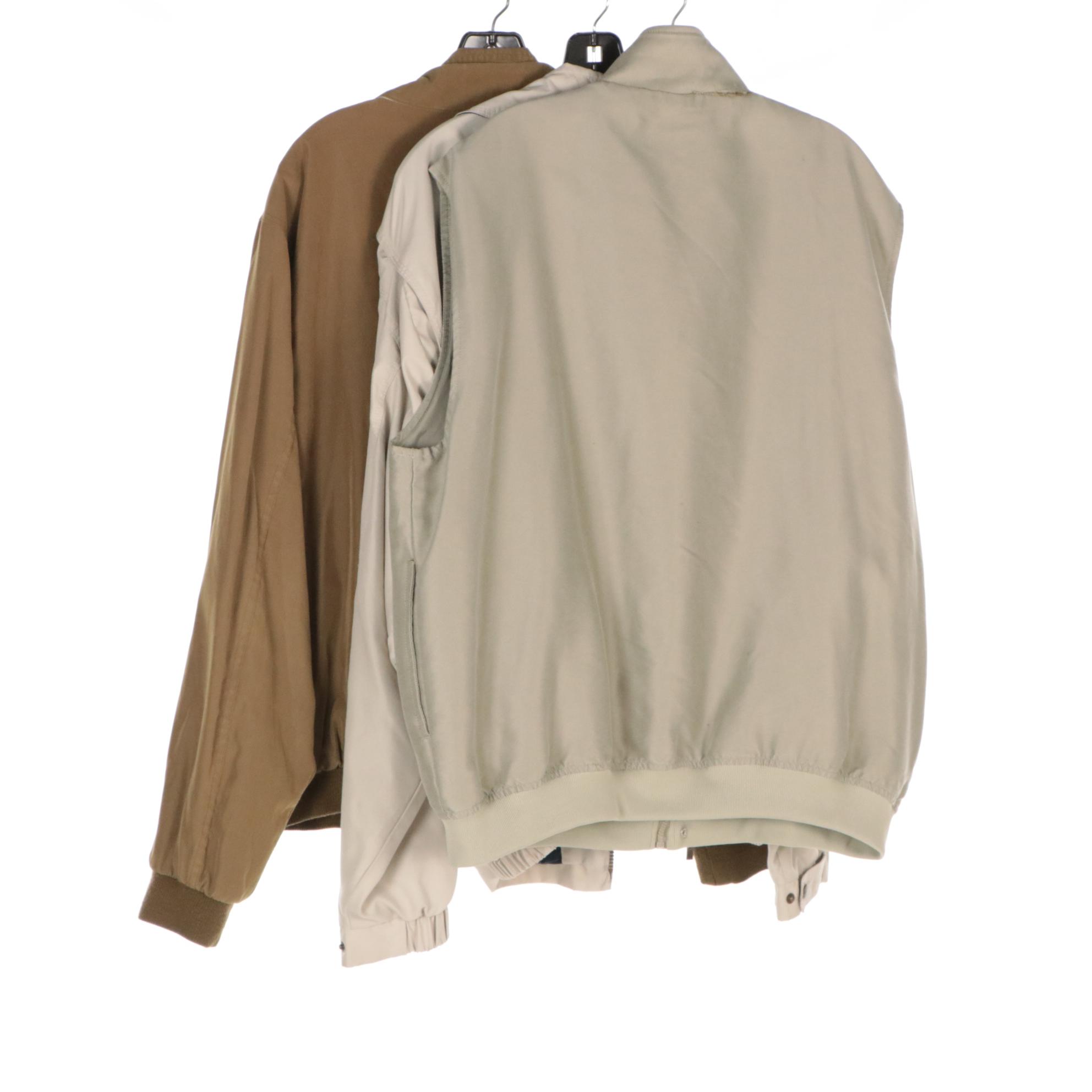 Men's PGA Tour Zip Jacket and Vest with Other Zipper-Front Jacket