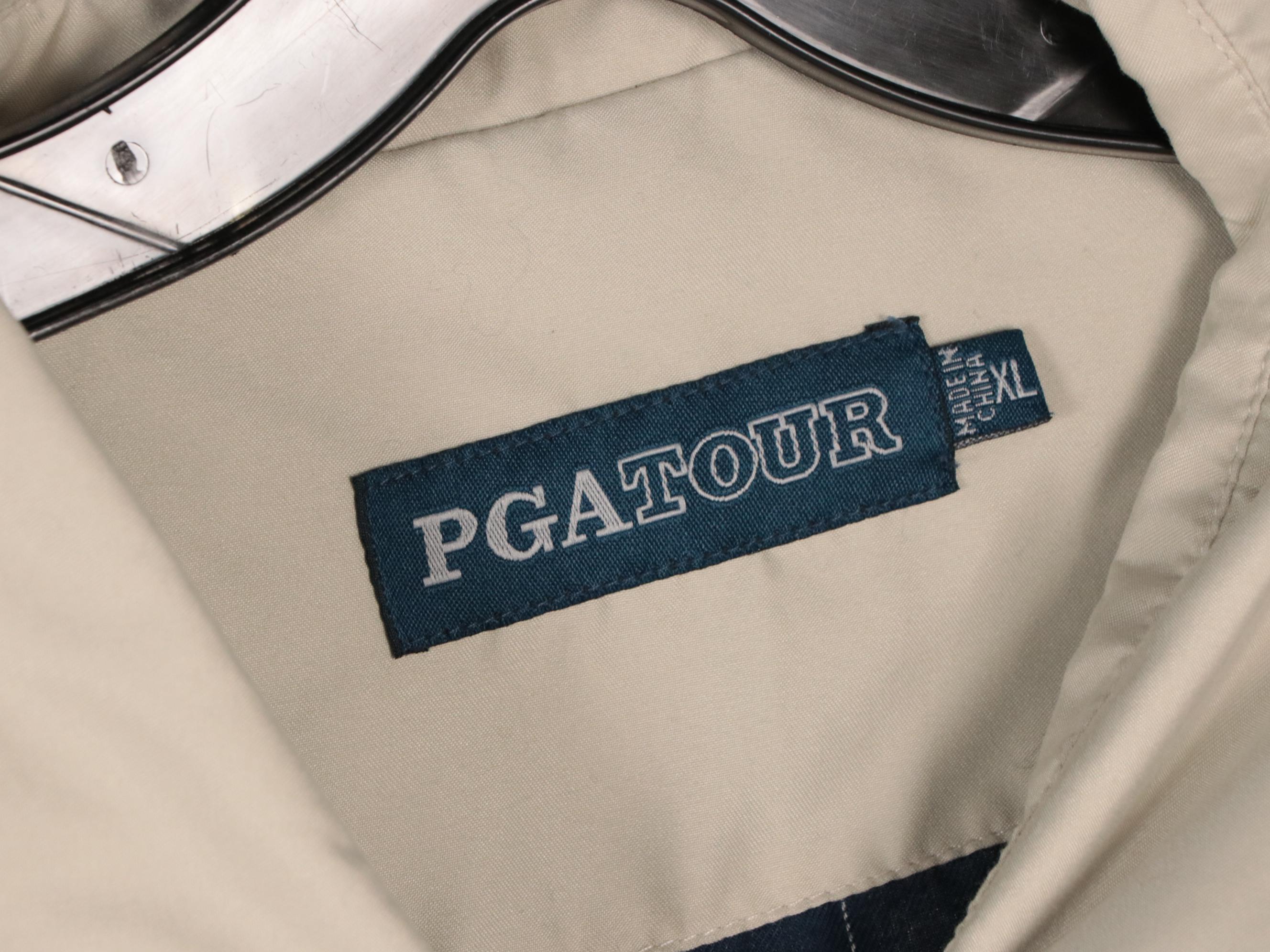 Men's PGA Tour Zip Jacket and Vest with Other Zipper-Front Jacket