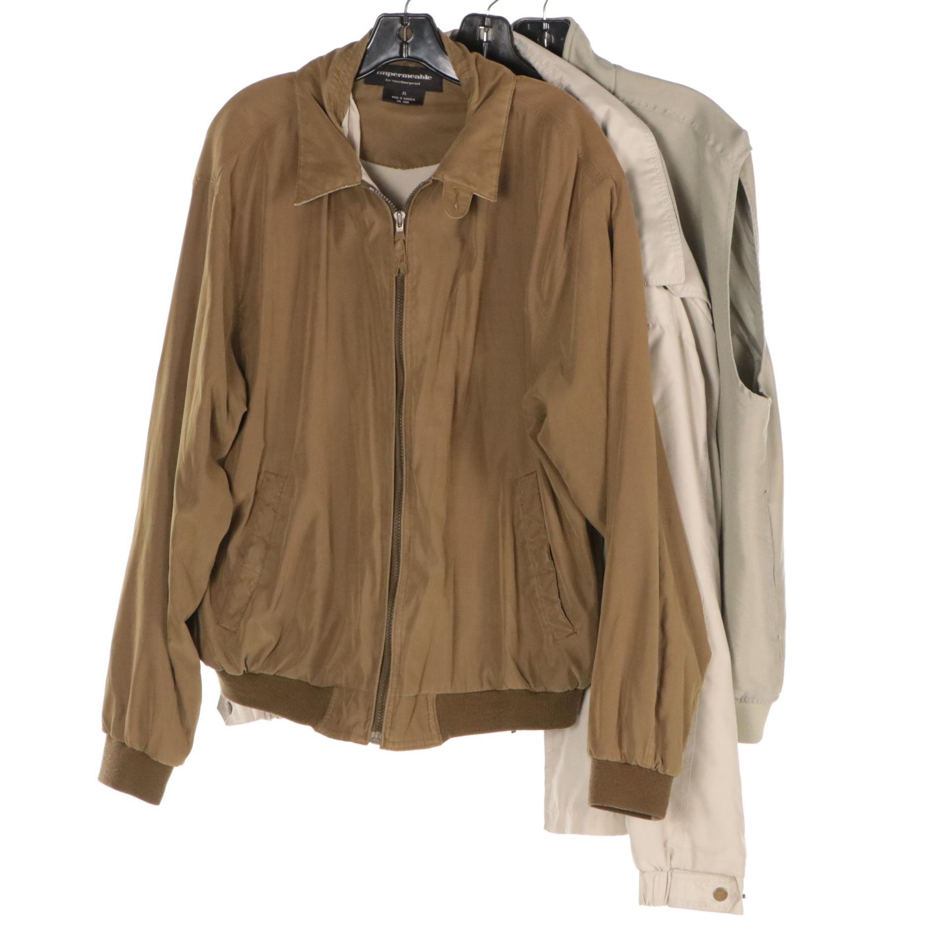 Men's PGA Tour Zip Jacket and Vest with Other Zipper-Front Jacket