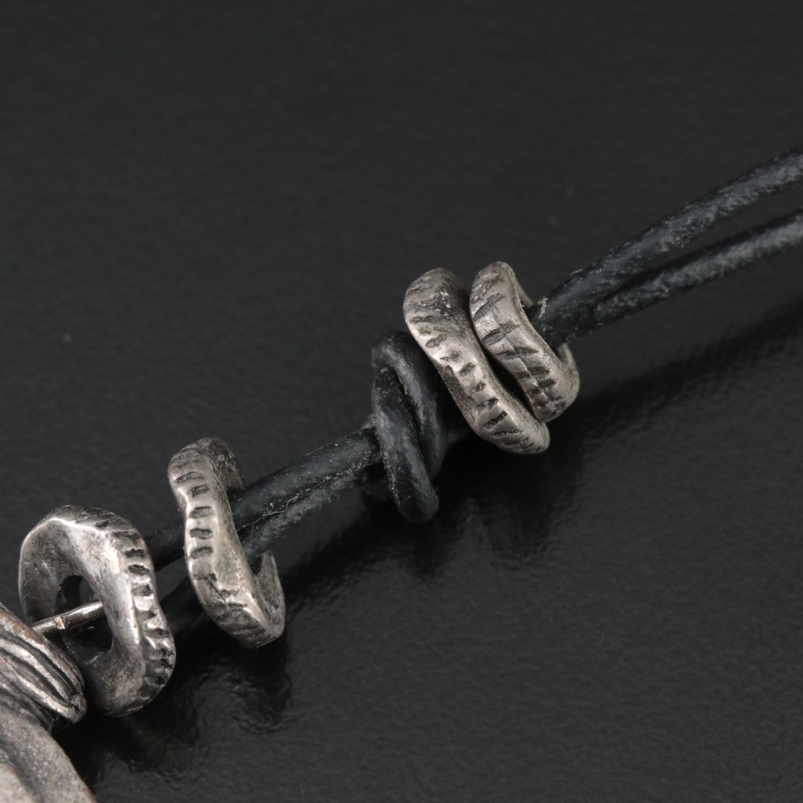 Reversible Cardinal Direction Pendant Necklace