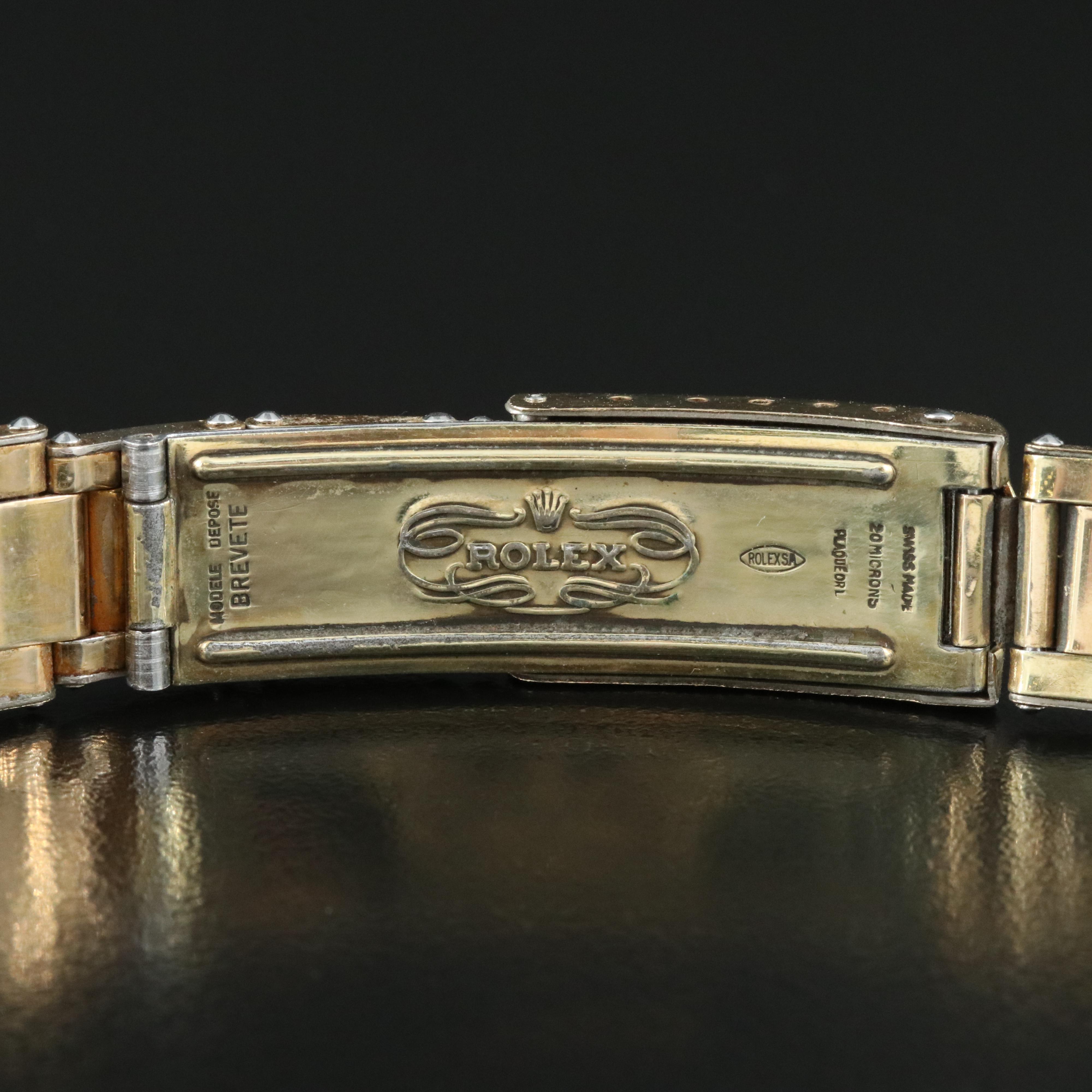 Vintage Rolex 6635 Rivet Big Crown Watch Band