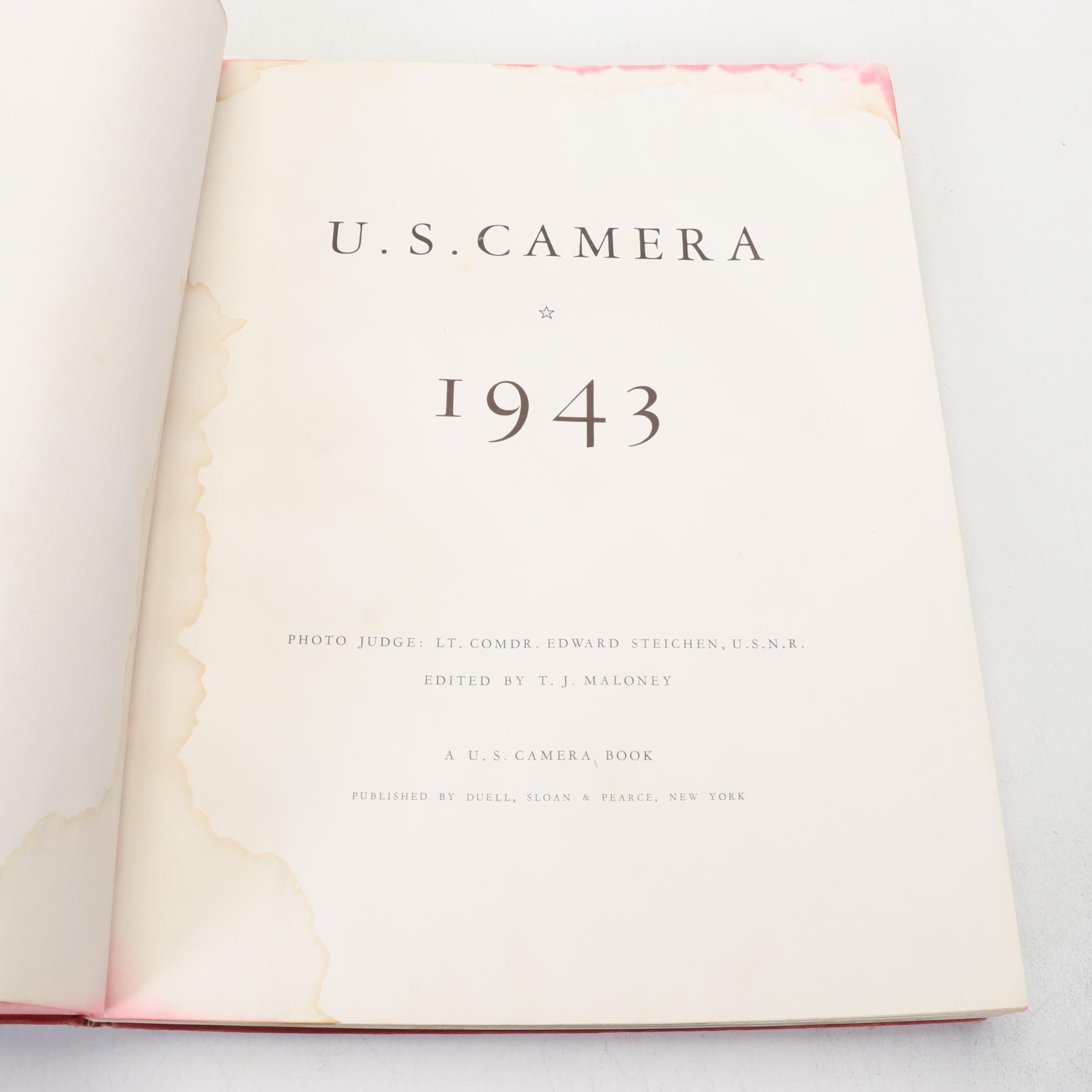 U.S. Camera Photo Annuals From 1942, 1943 and 1949