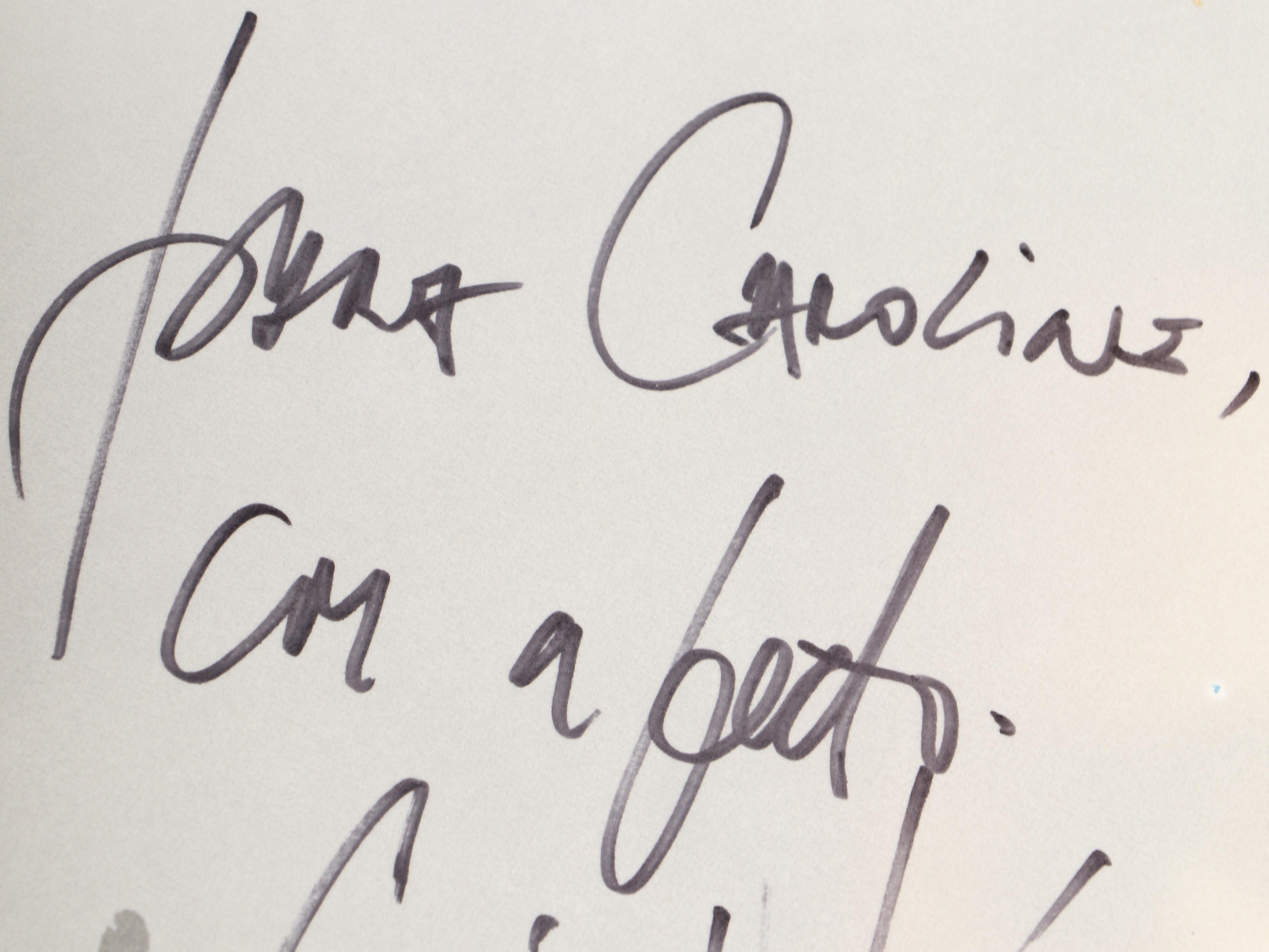 Signed "Waiting for the Romance to Come Back" by Fabian Perez, 2005