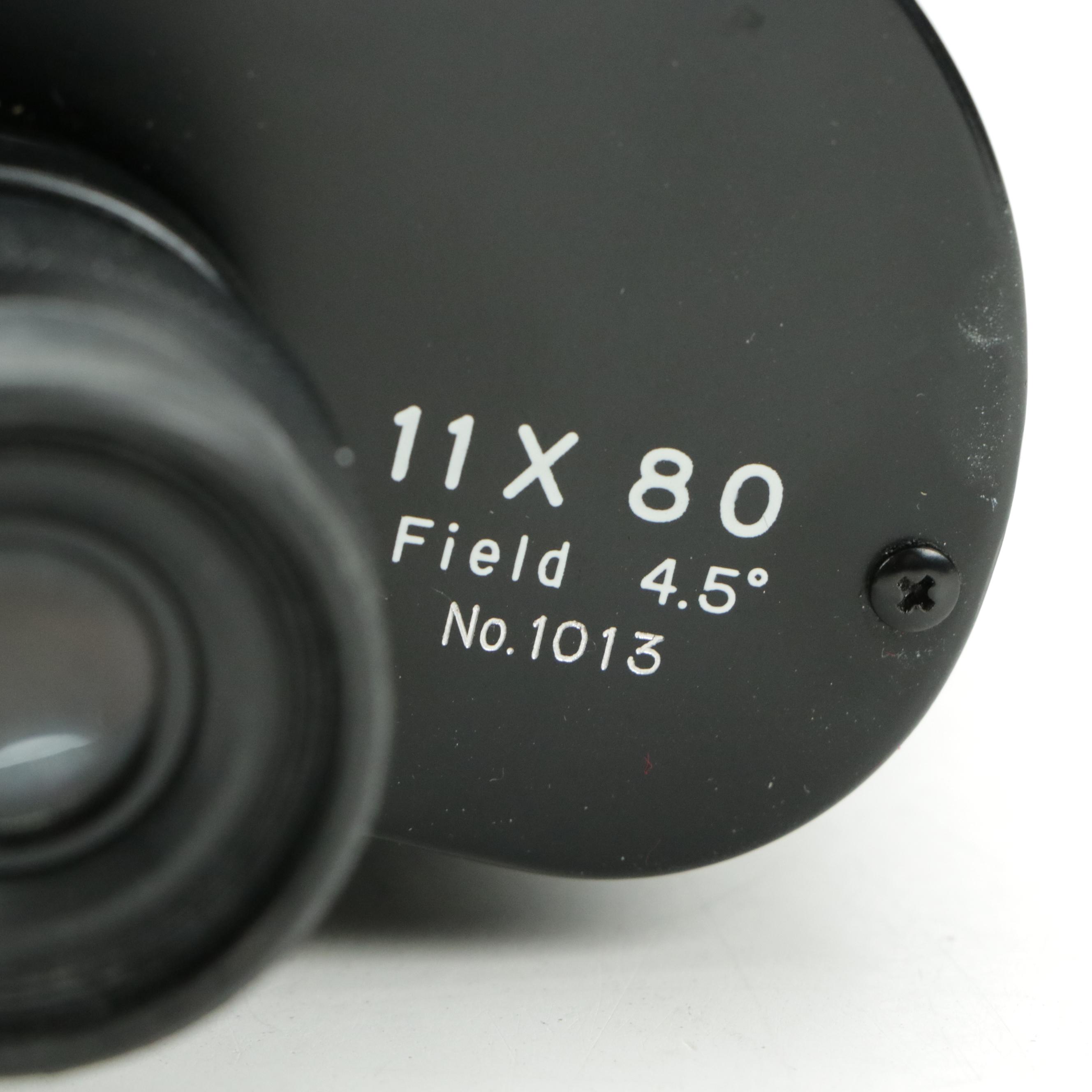 Jason "Statesman" 7 x 35 Binoculars with Celestron 11 x 80 Binoculars