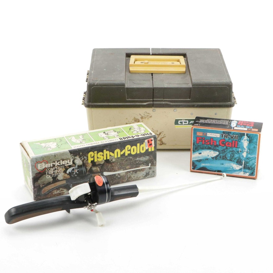 Berkley Fish 'N Fold II with Plano Tackle Box and More