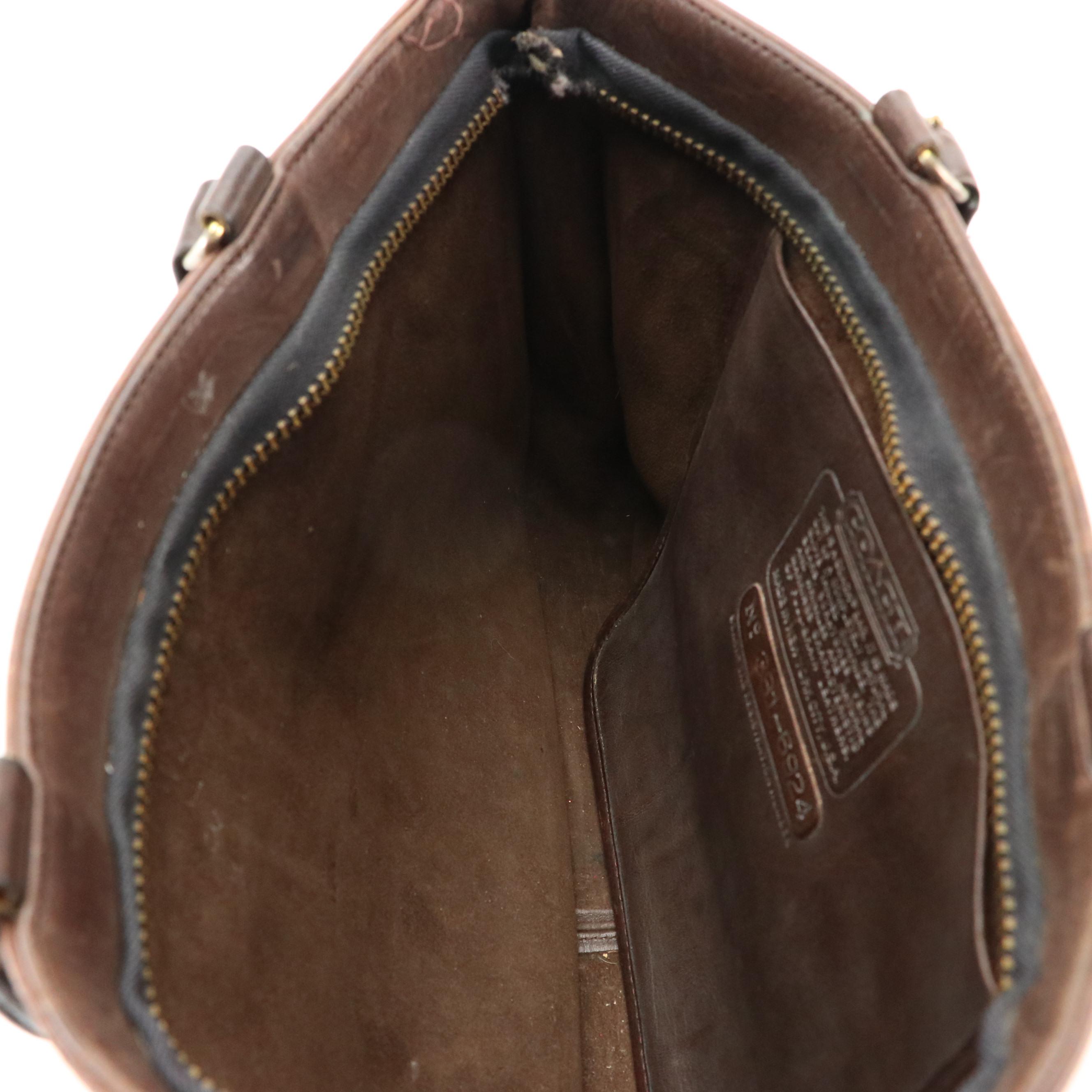 Bonnie Cashin Era Coach 9441 Watermelon Tote in Glove-Tanned Cowhide