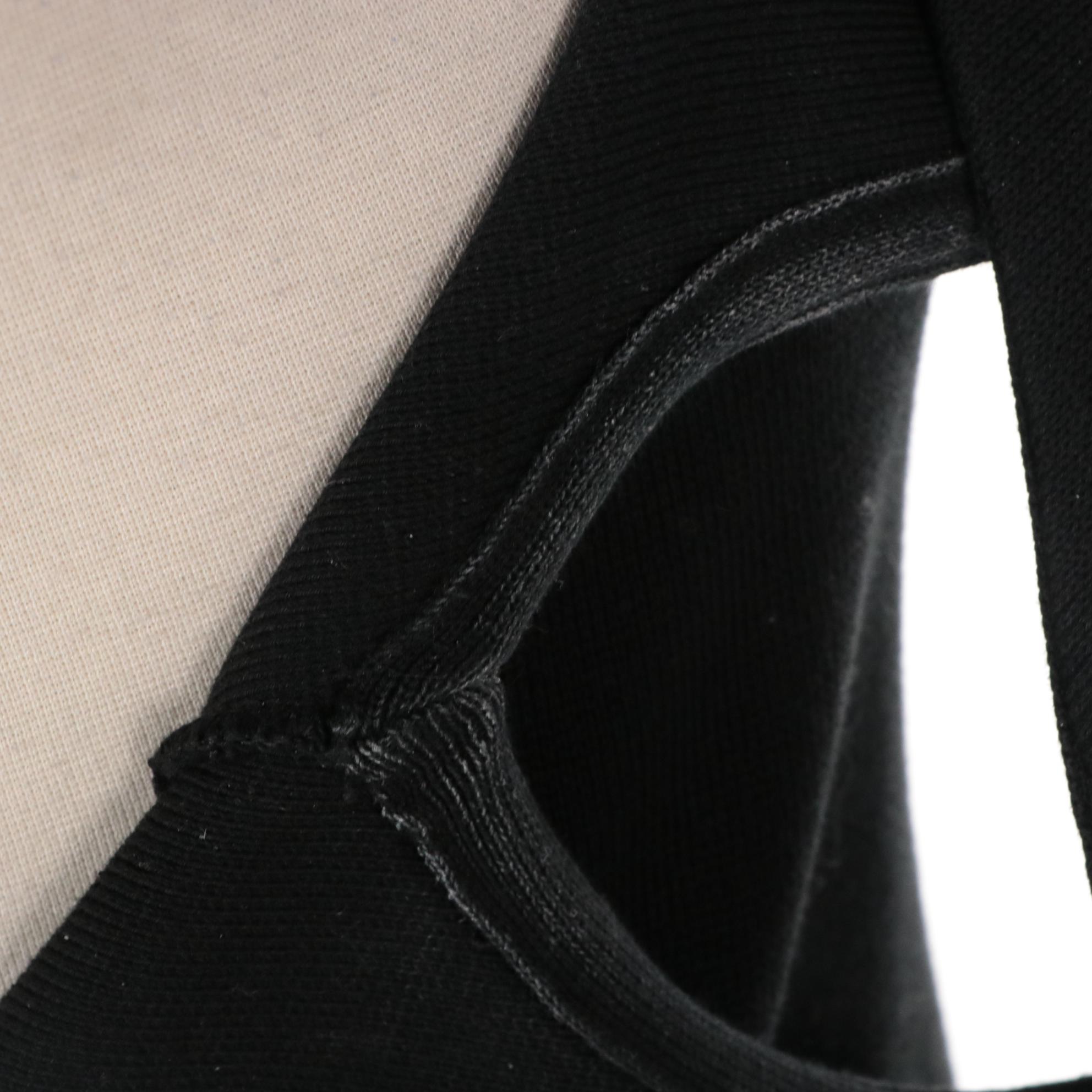 Prada Black Cotton Knit Body-Con Dress & Wool Blazer