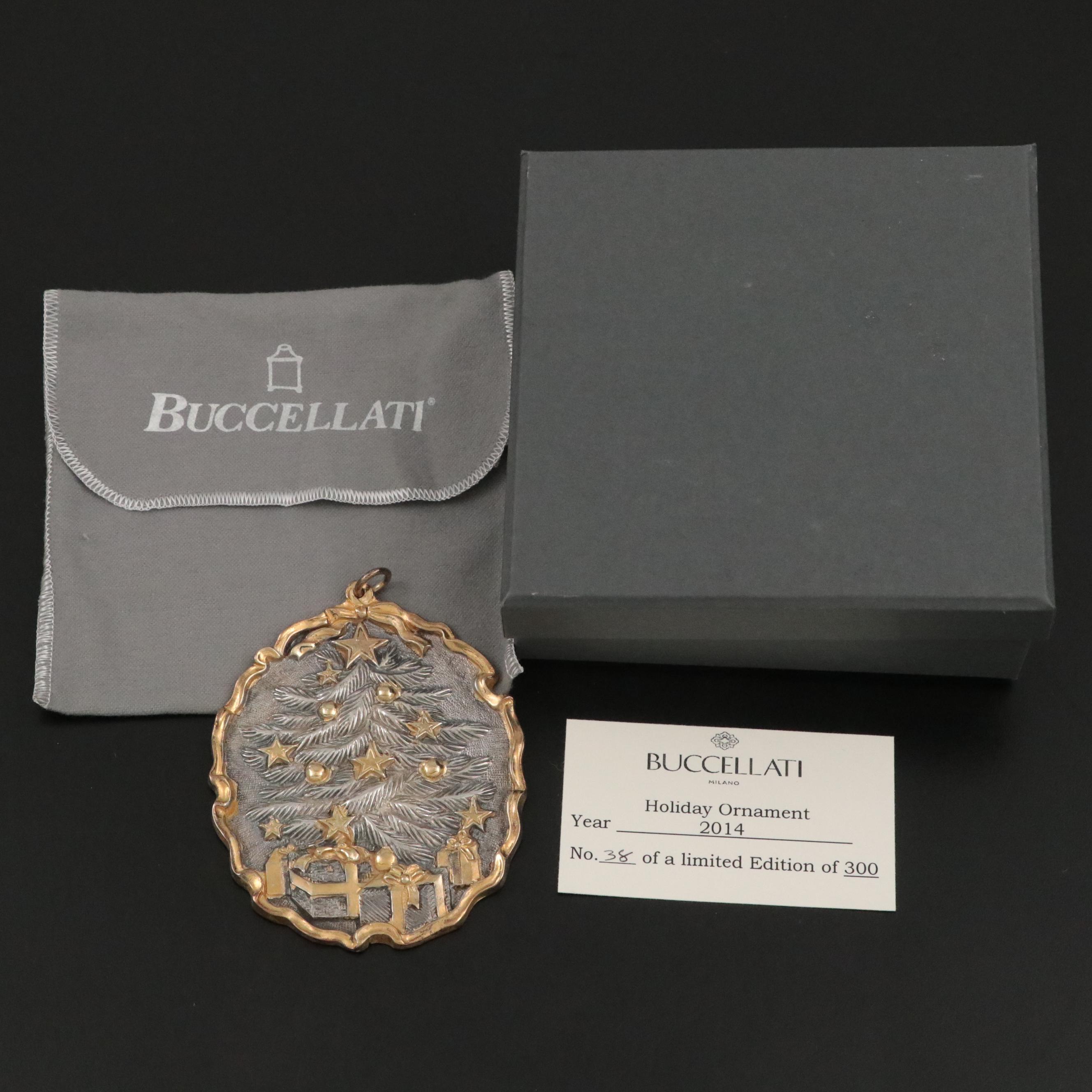 Buccellati Limited Edition Sterling Silver Holiday Ornament, 2014
