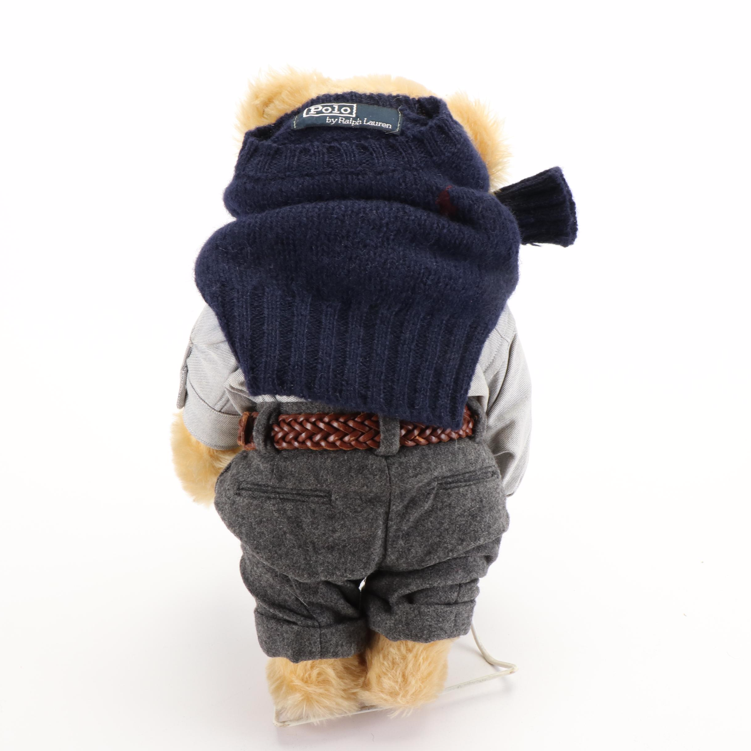 "The Preppy Bear" and Other Ralph Lauren For Steiff "Polo" Bear, Late 20th C.