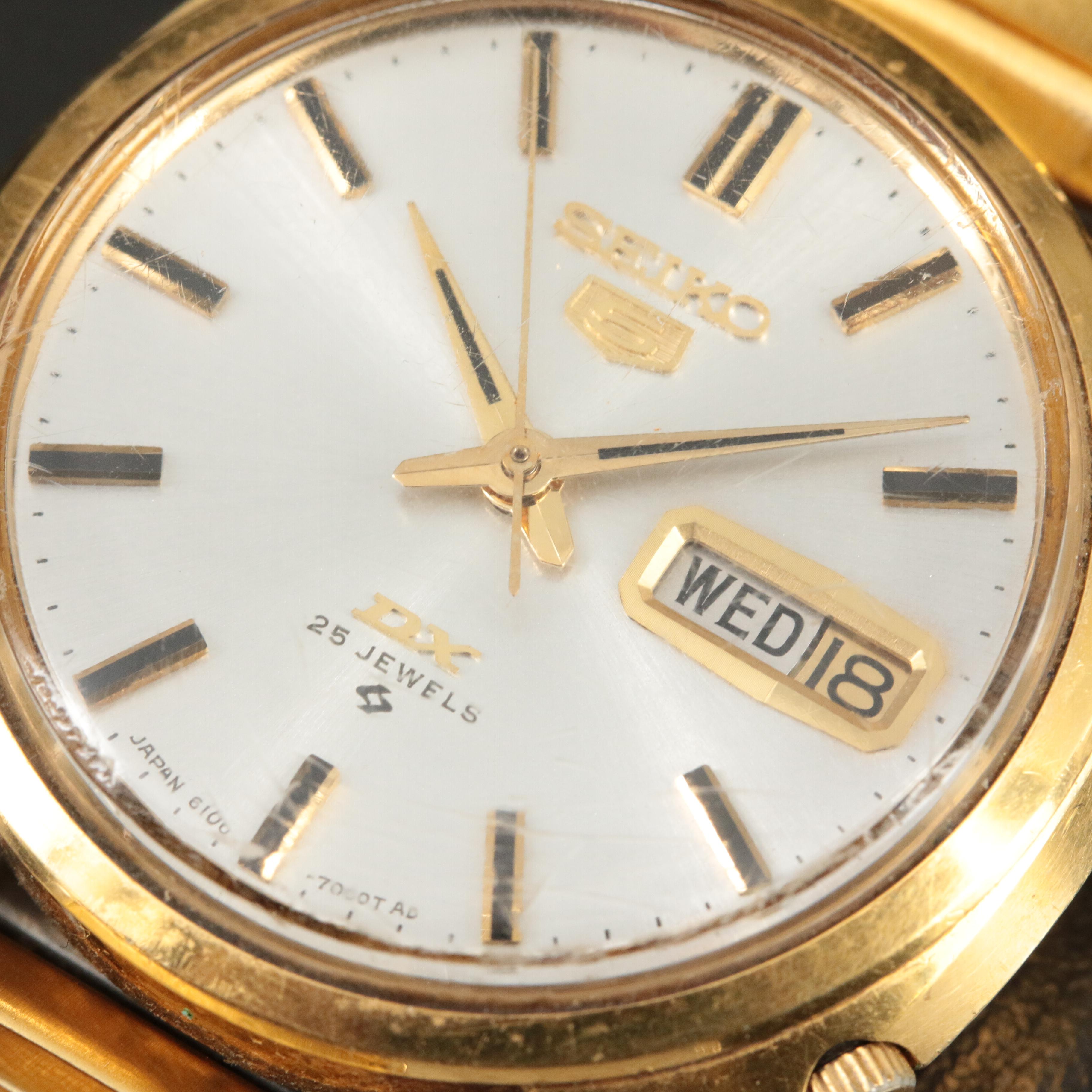 Seiko and Omega Watches with Consul Pendant Watch