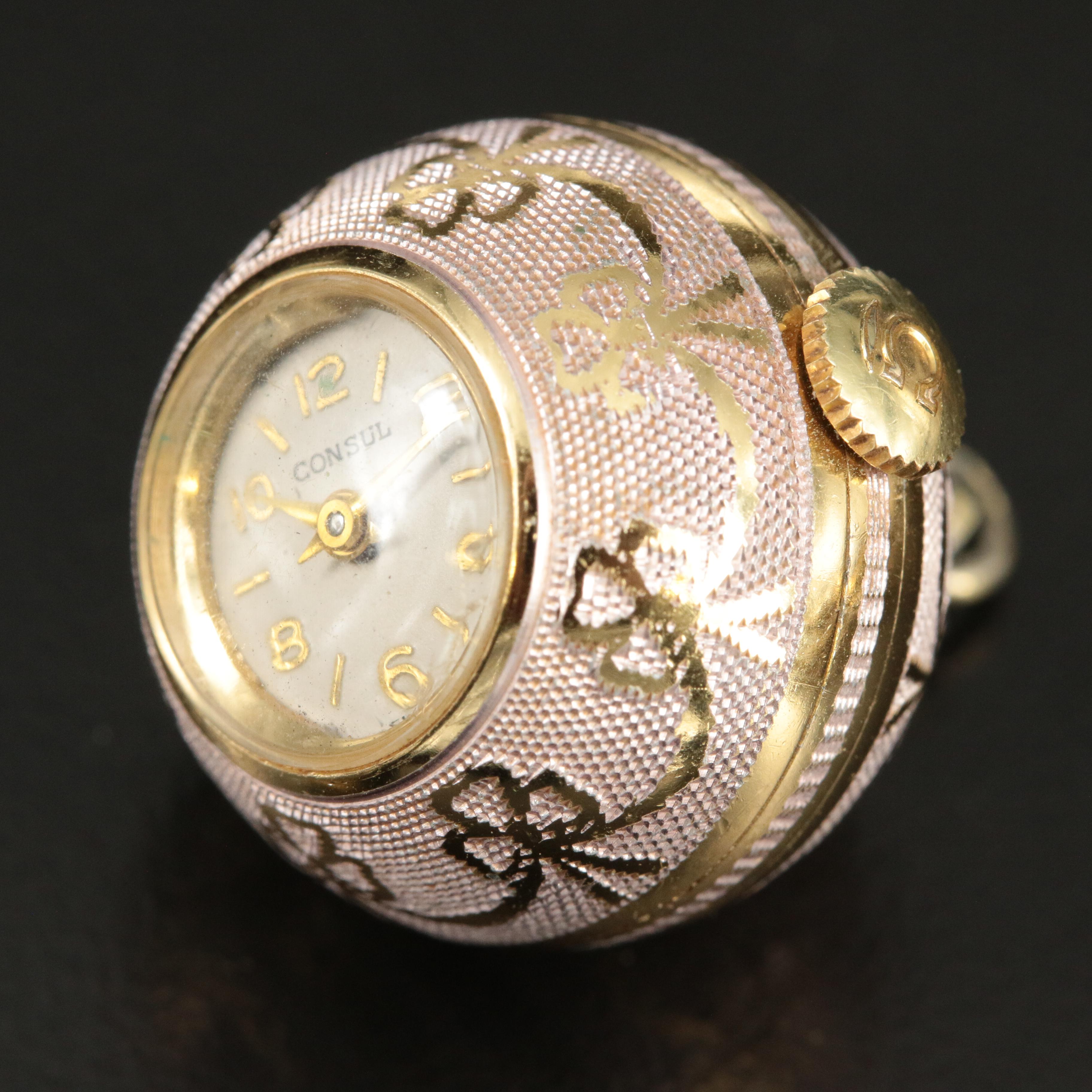 Seiko and Omega Watches with Consul Pendant Watch