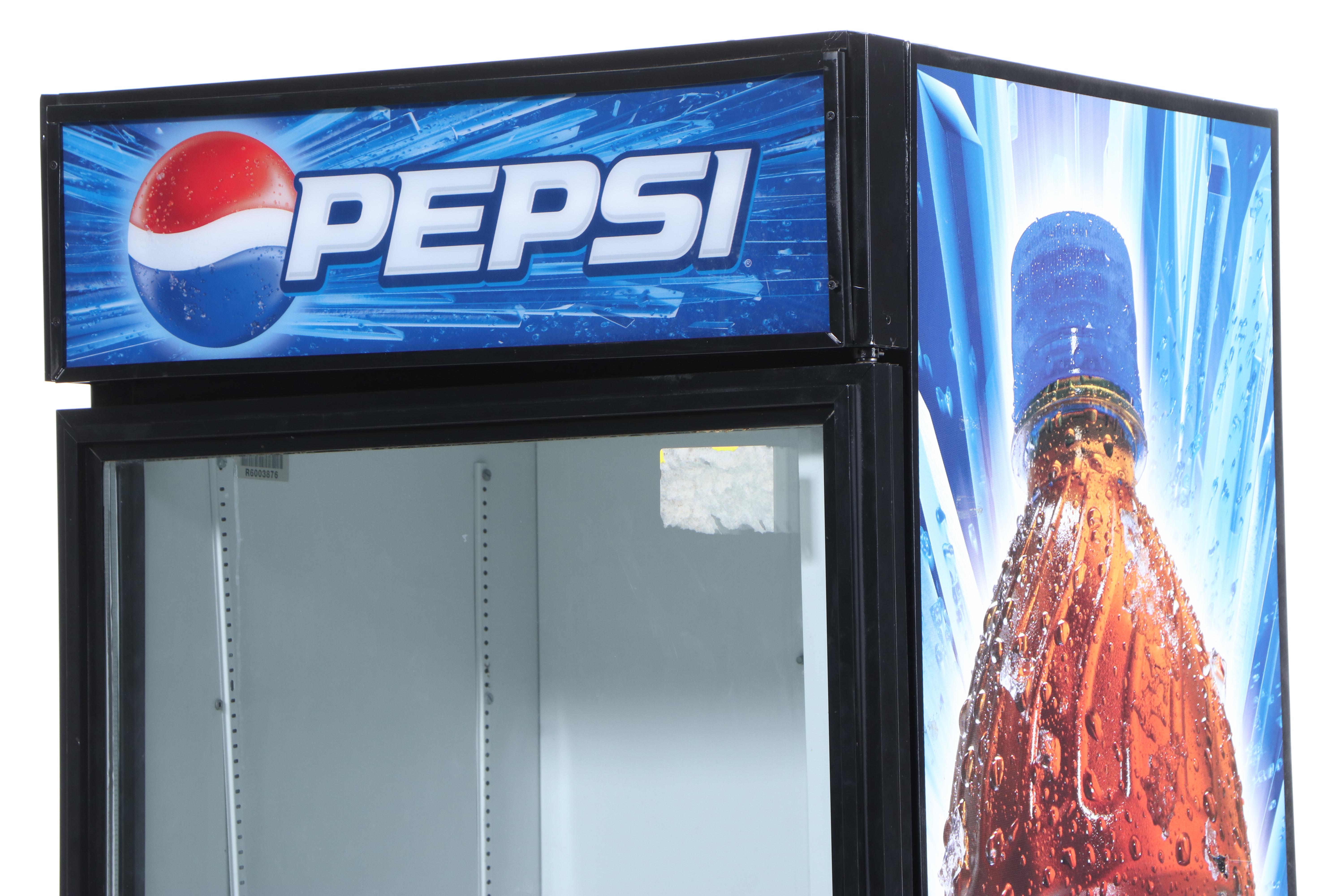 True Mfg. Co. Pepsi Cola Display Cooler