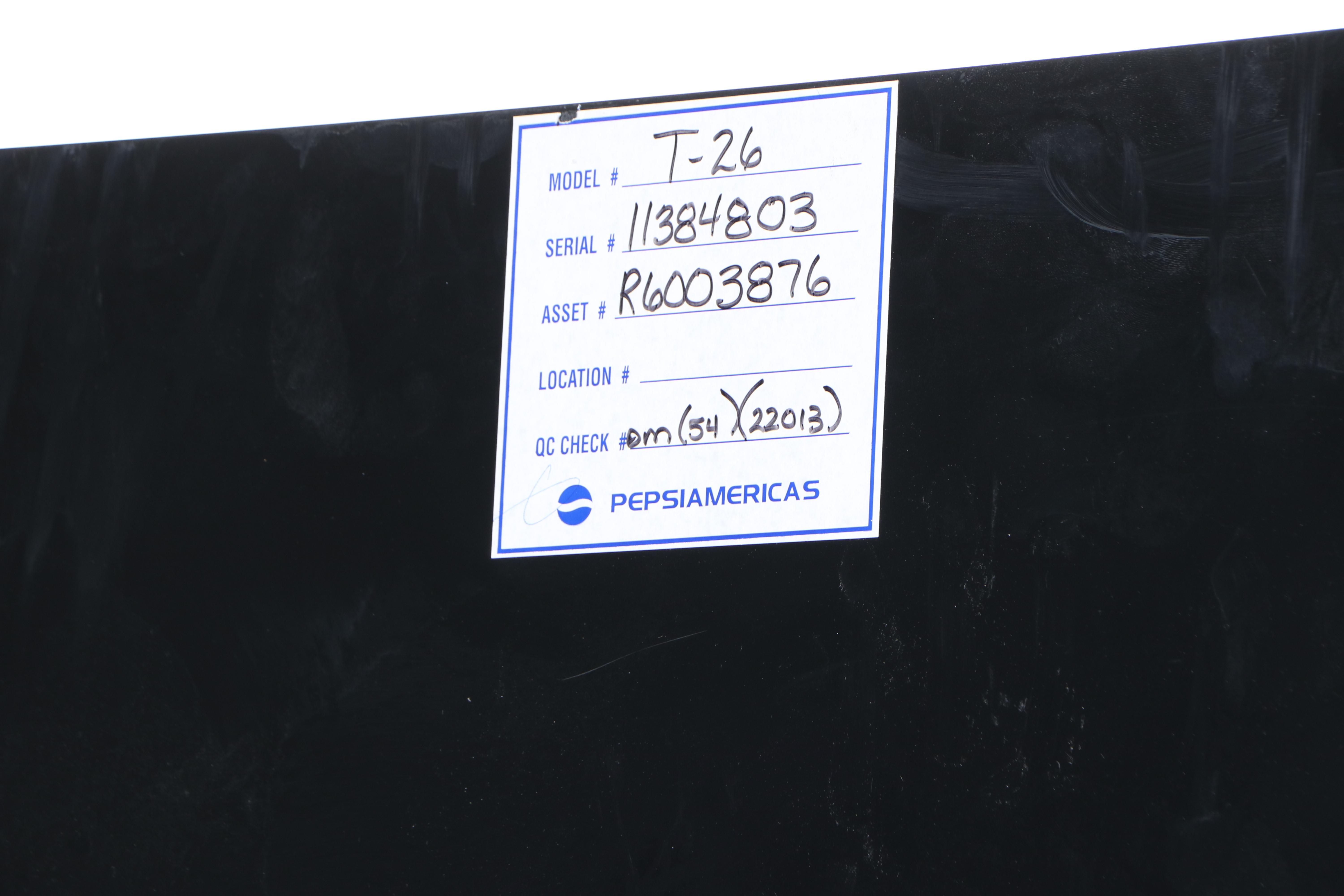 True Mfg. Co. Pepsi Cola Display Cooler