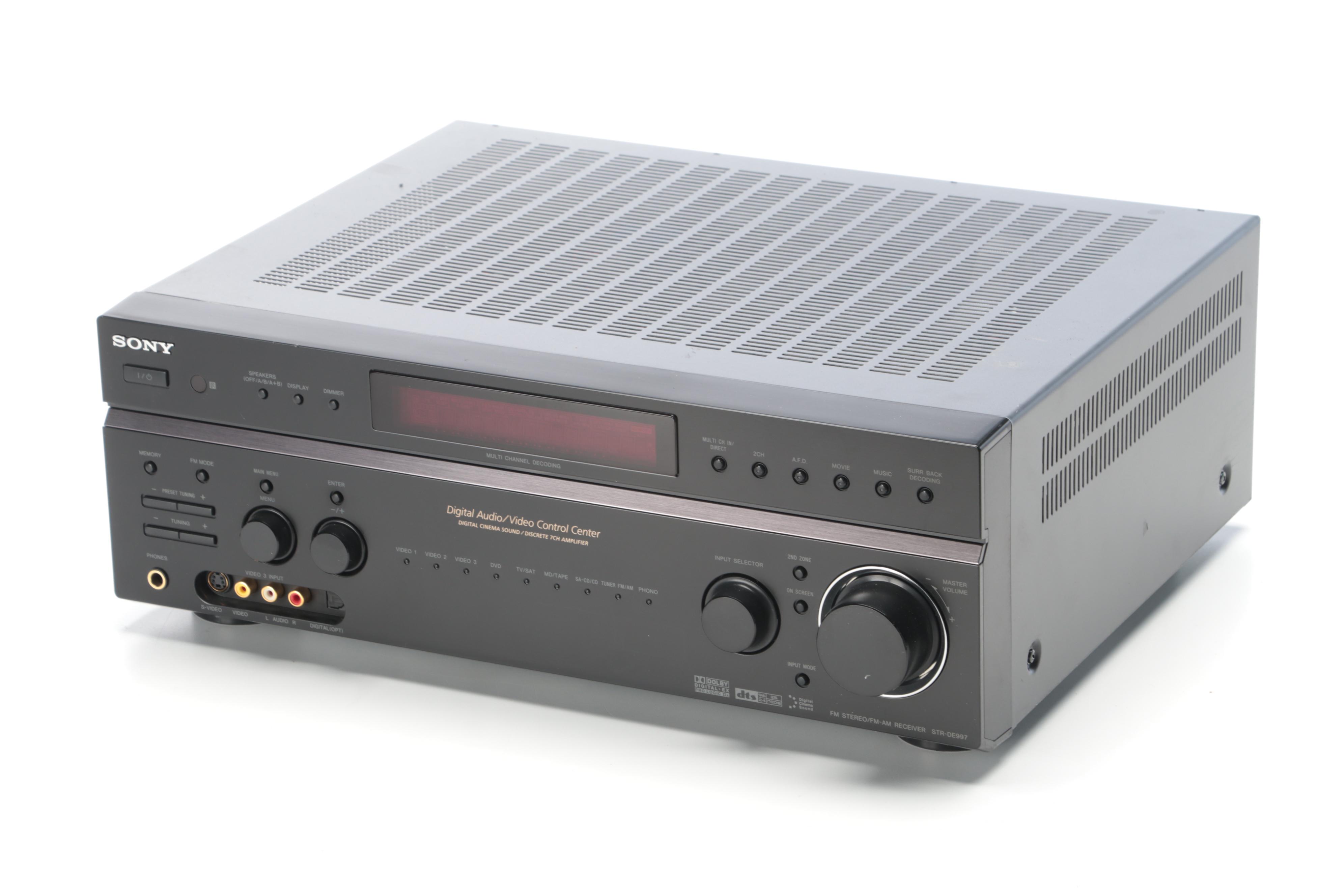 Sony Digital A/V Control Center, Niles Speaker Control System, Boston Speakers