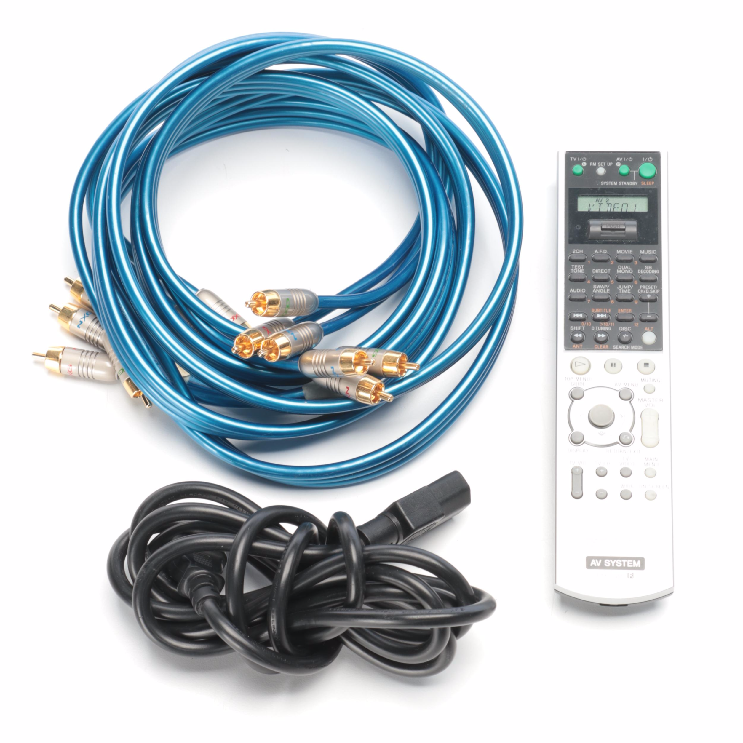 Sony Digital A/V Control Center, Niles Speaker Control System, Boston Speakers