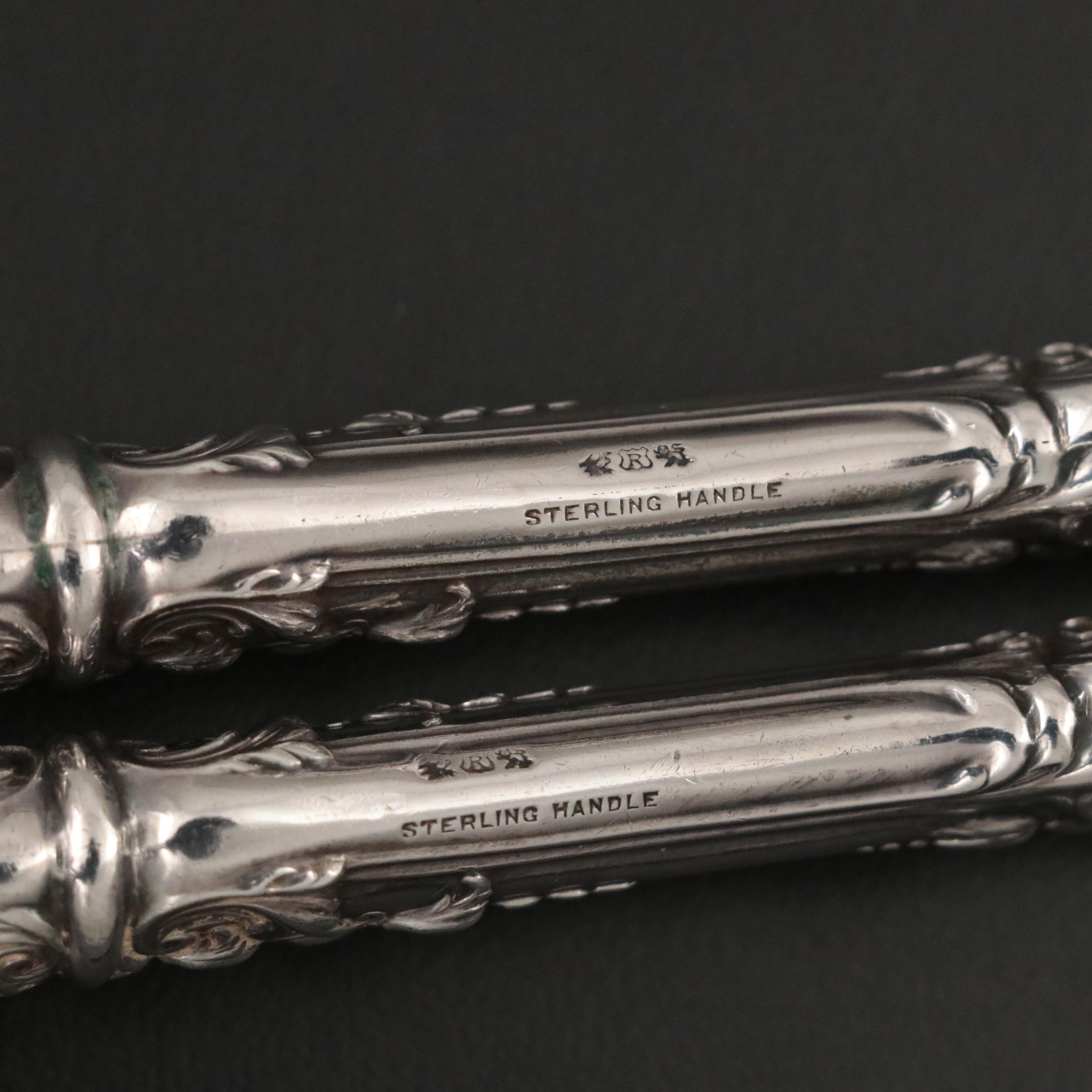 Reed & Barton "Francis I" Sterling Silver Handled Carving Set