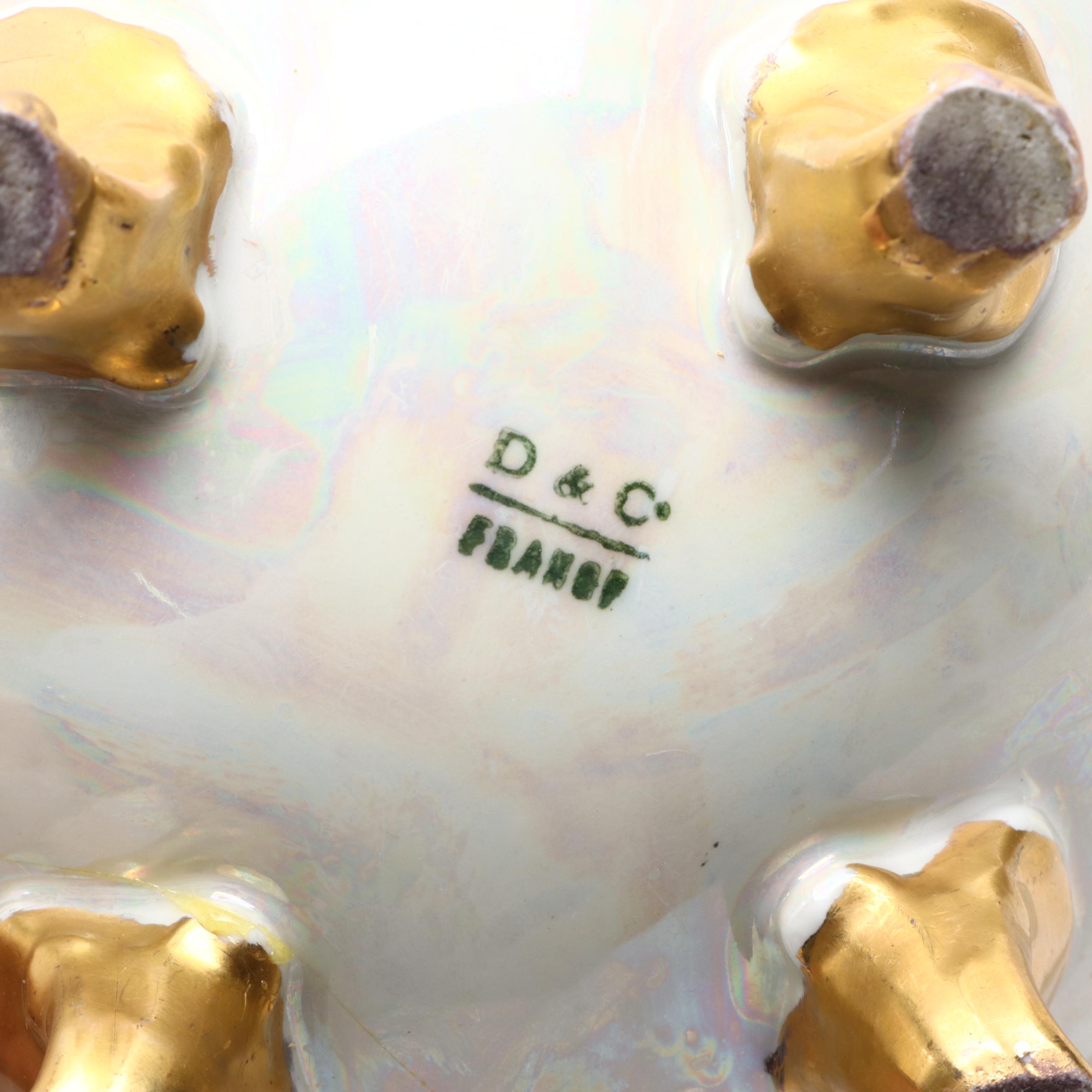 Tiffany & Co. "Tiffany Holiday" Box with Other Porcelain Table Accessories