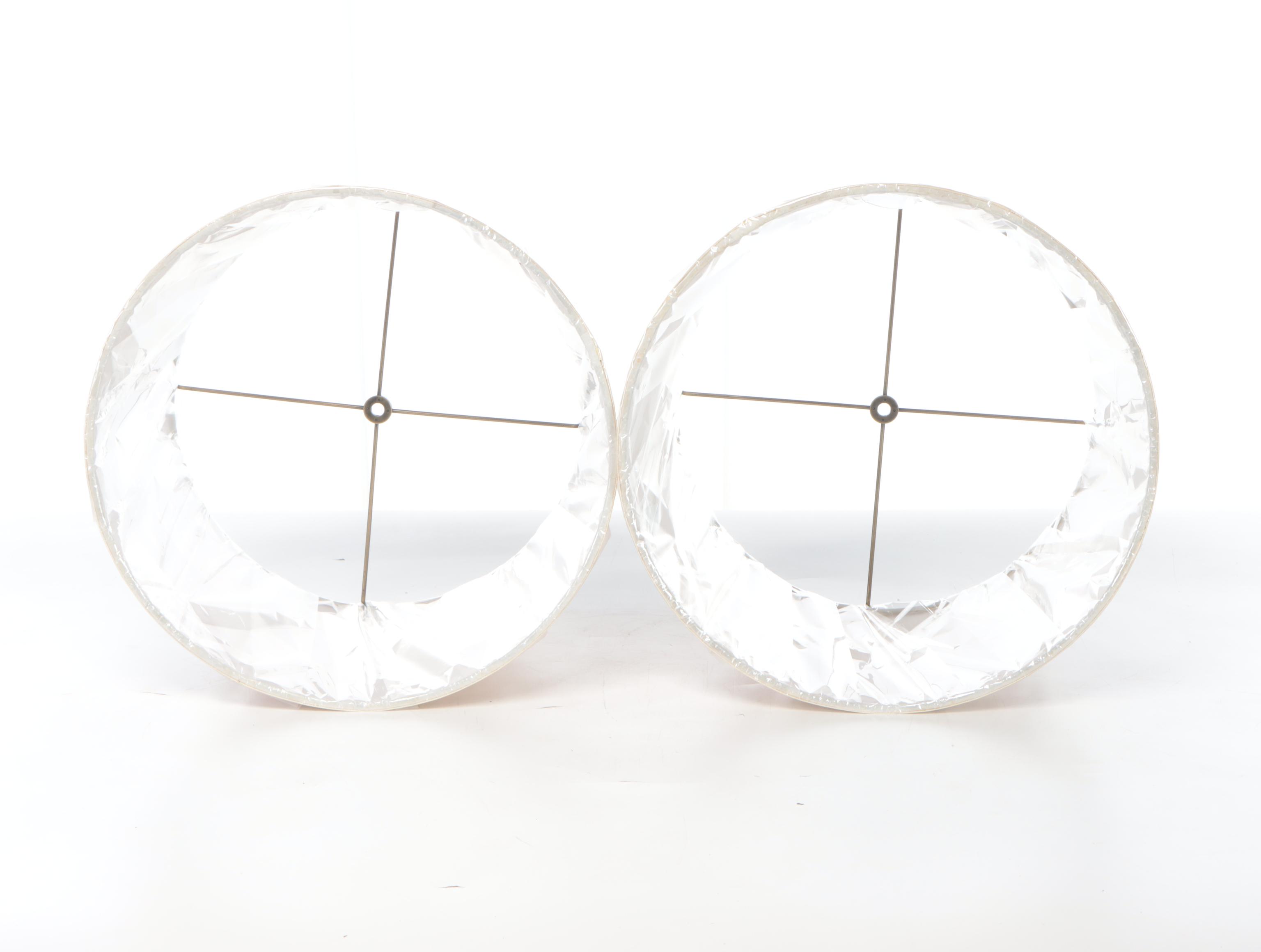 Zeugma Import Blue and White Ceramic Table Lamps