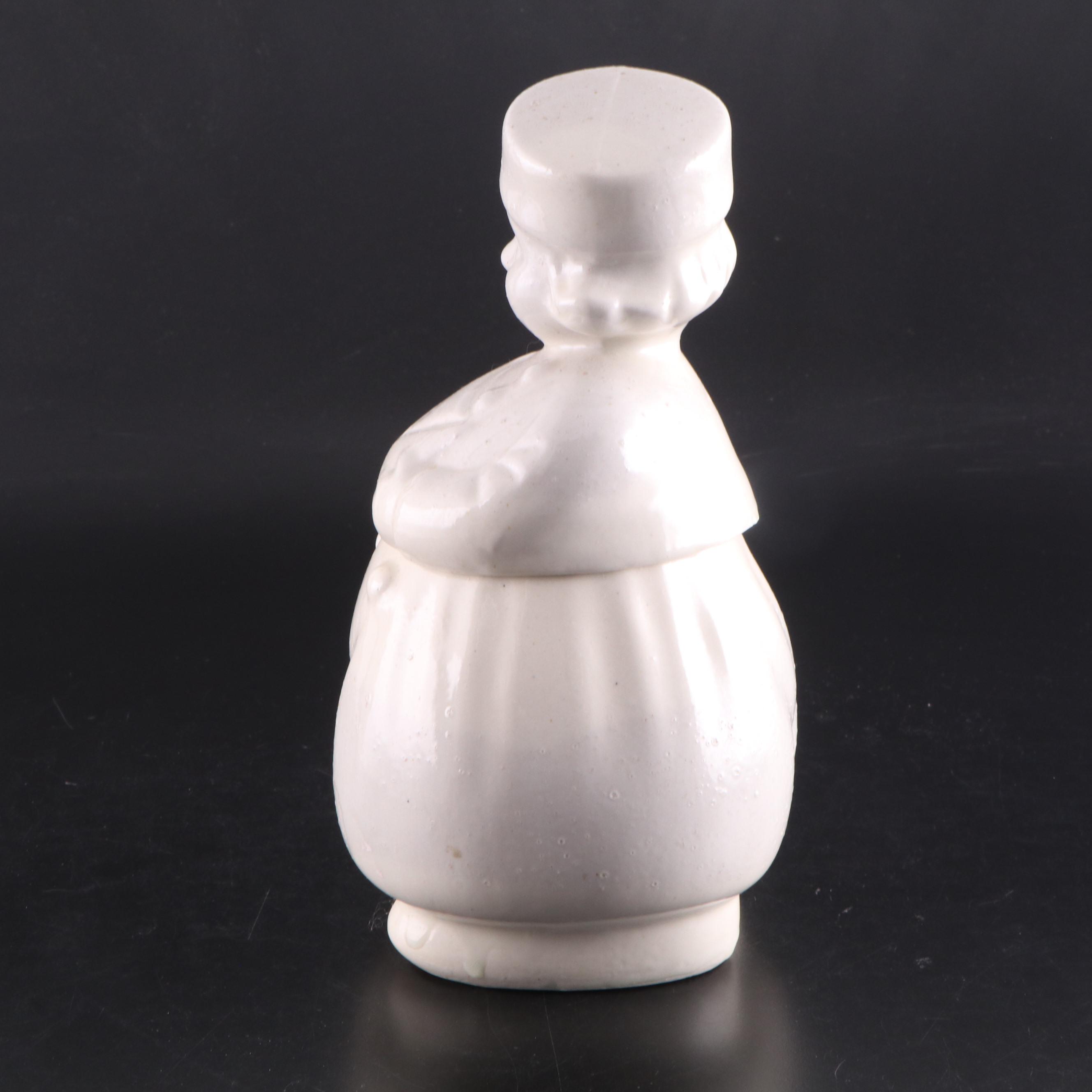 American Bisque Co. Ceramic Dutch Sailor Boy Cookie Jar, Early to Mid-20th C.