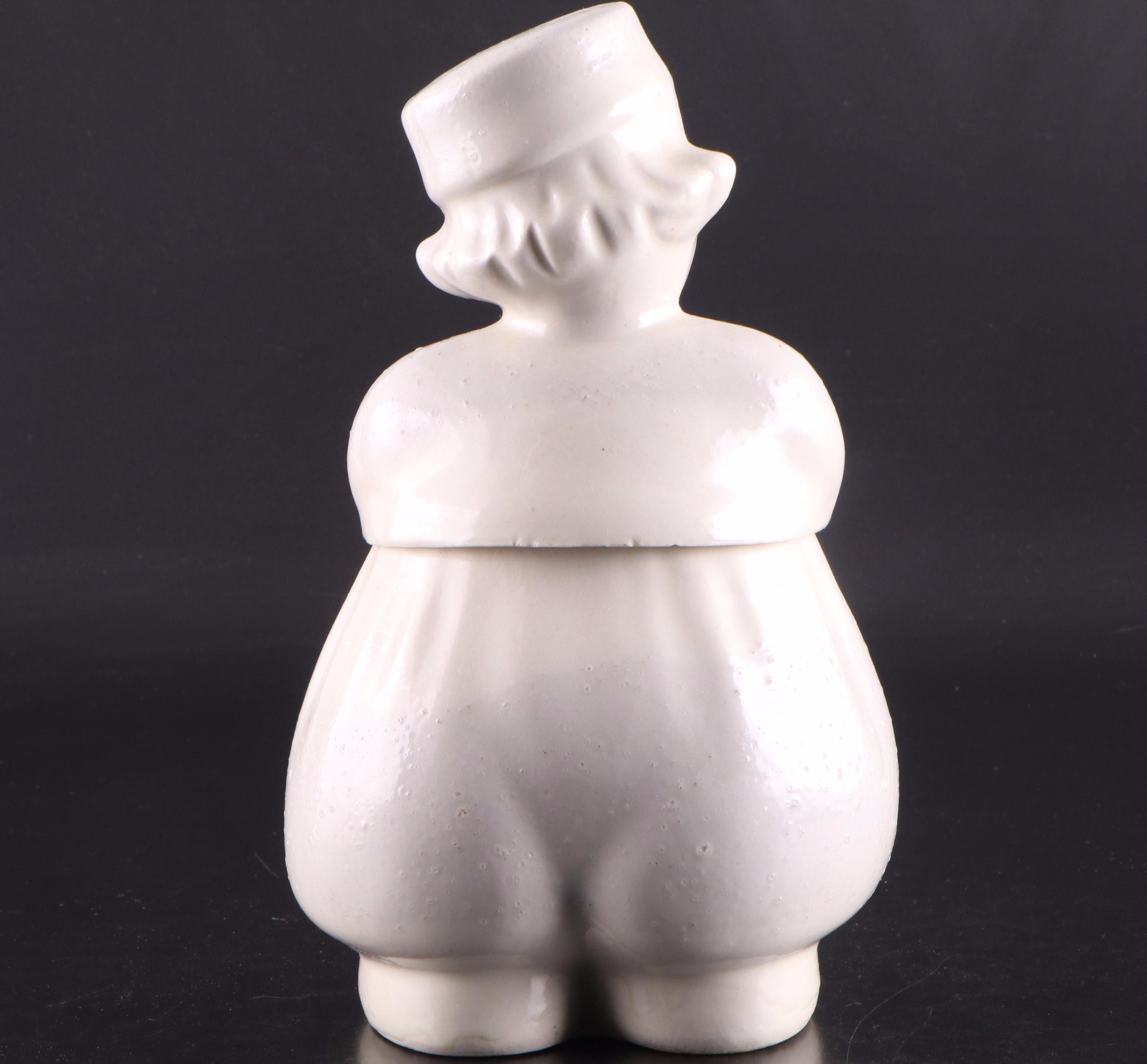American Bisque Co. Ceramic Dutch Sailor Boy Cookie Jar, Early to Mid-20th C.