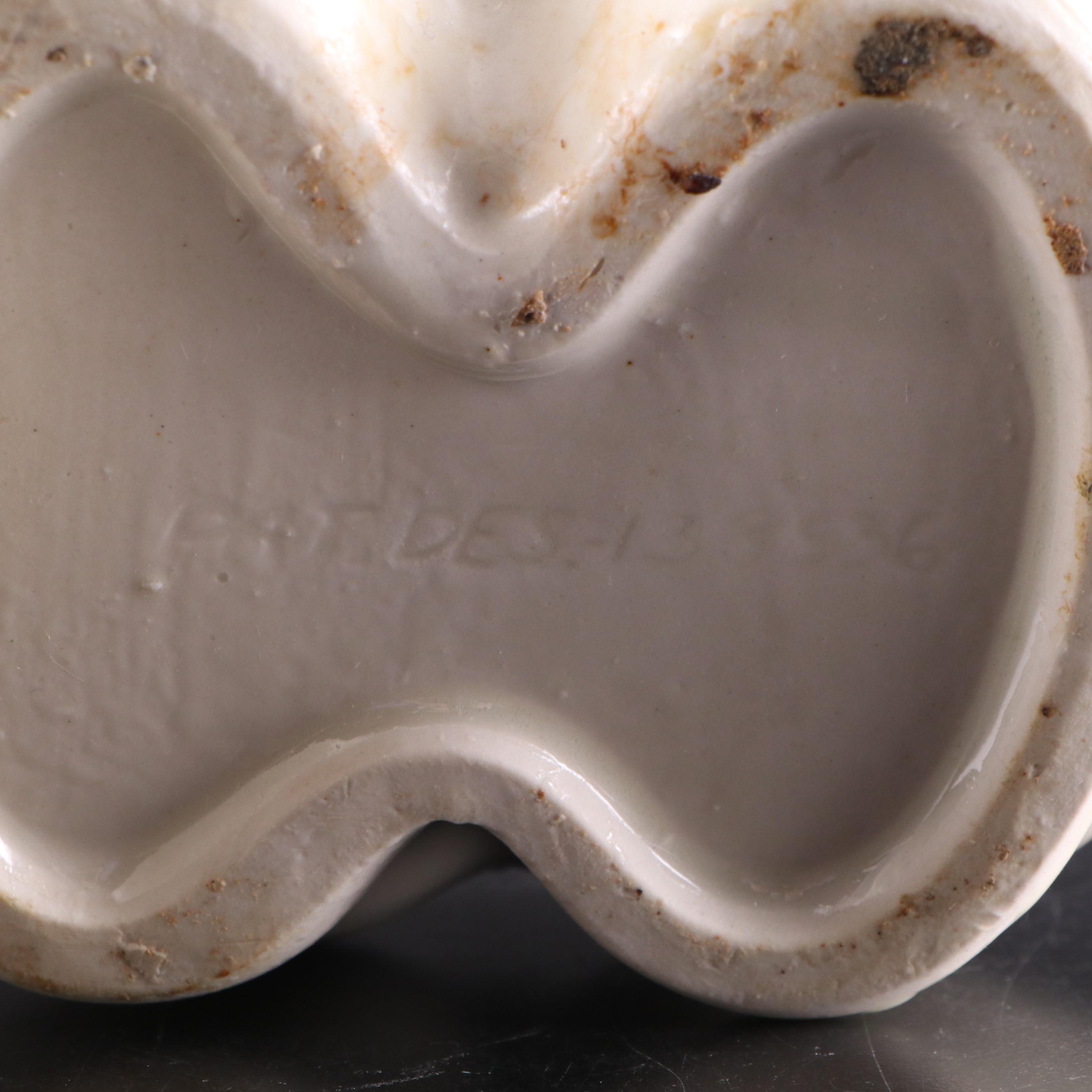 American Bisque Co. Ceramic Dutch Sailor Boy Cookie Jar, Early to Mid-20th C.