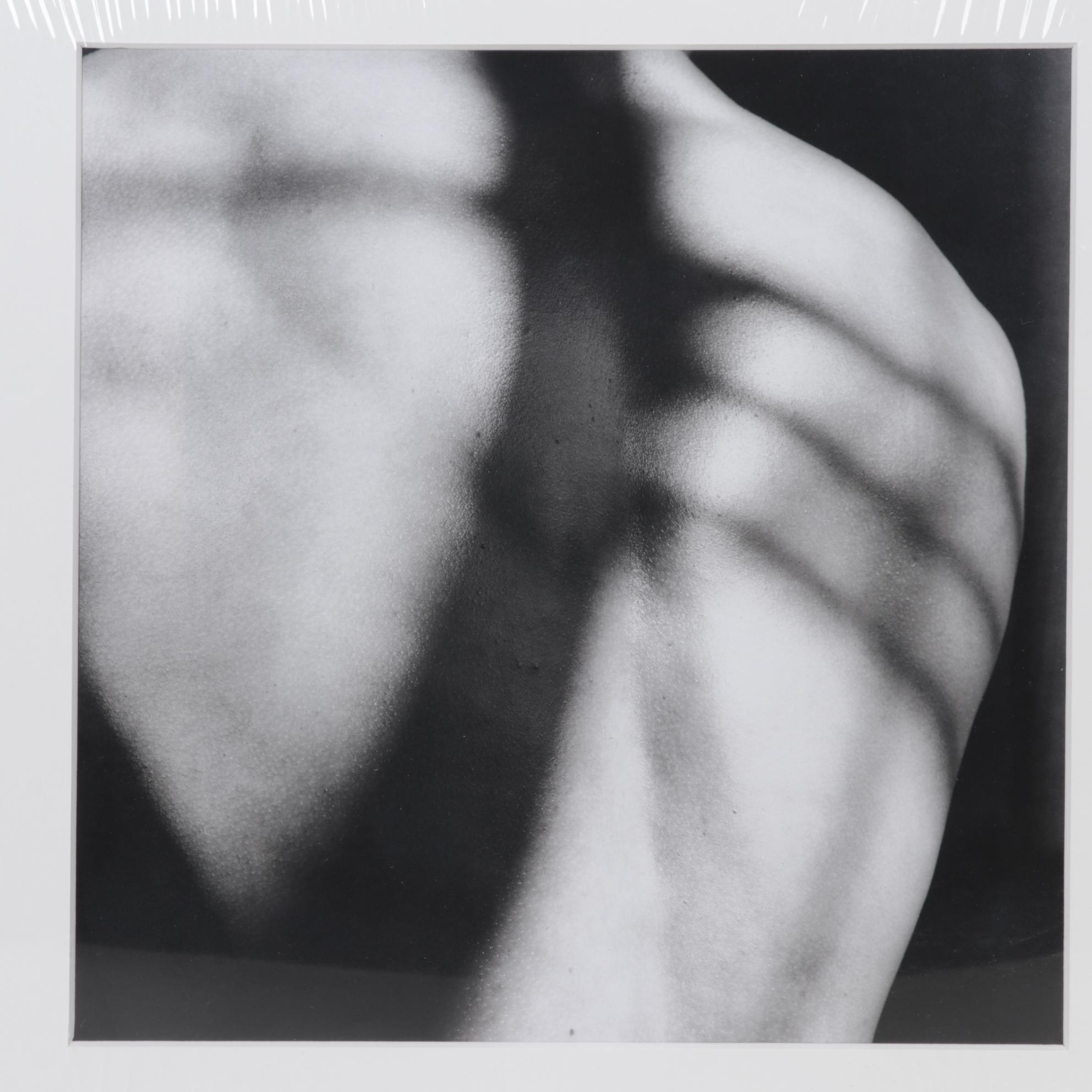 Offset Lithograph after Robert Mapplethorpe "Vibert's Back, 1984"